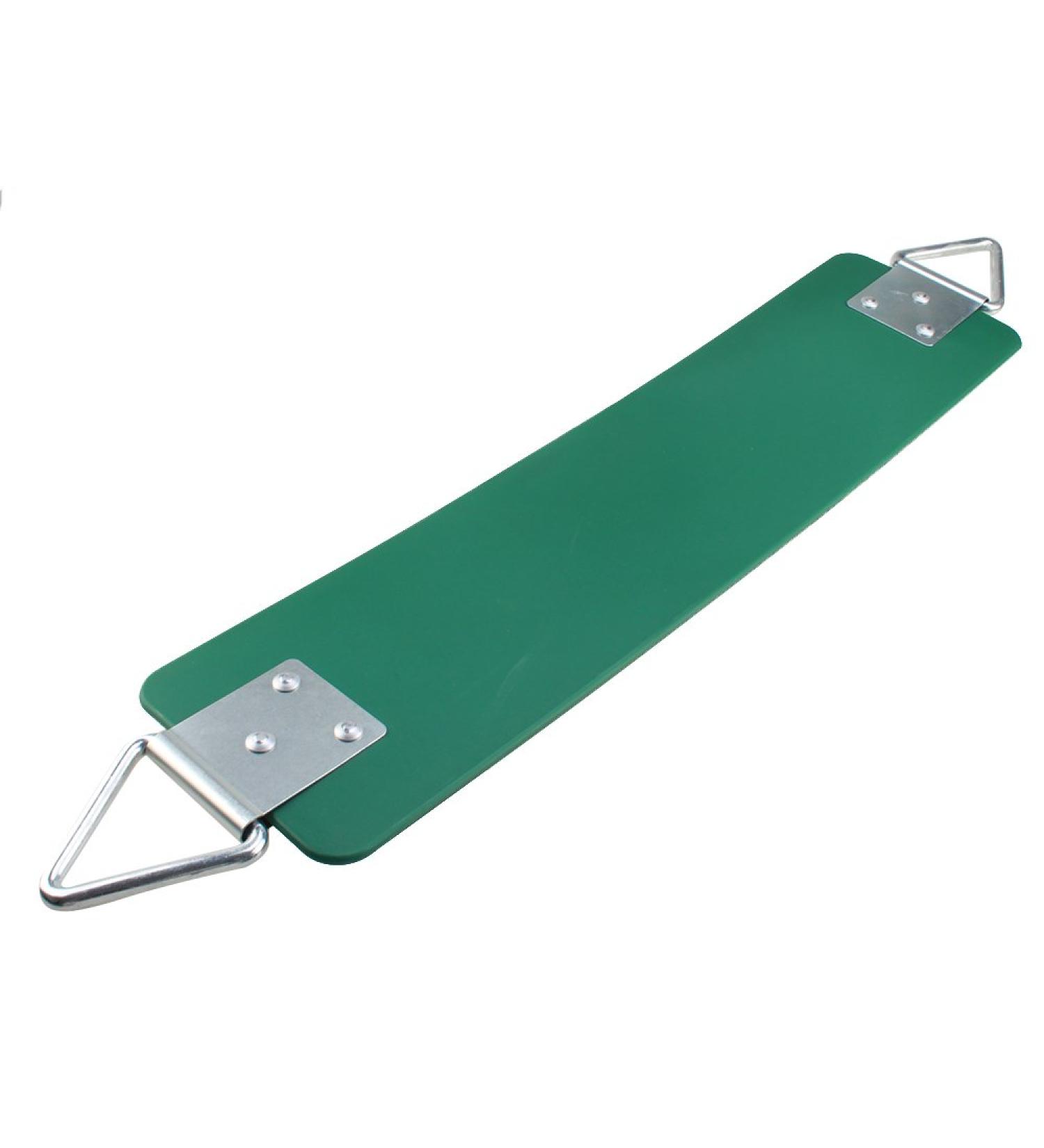 AGPTEK Swing Seat 77.2 x 15 x 0.7cm - Green | Yard Swing for Kids & Adults | Metal Triangle Ring | 300KG Weight Limit - Buy Online on GoSupps.com