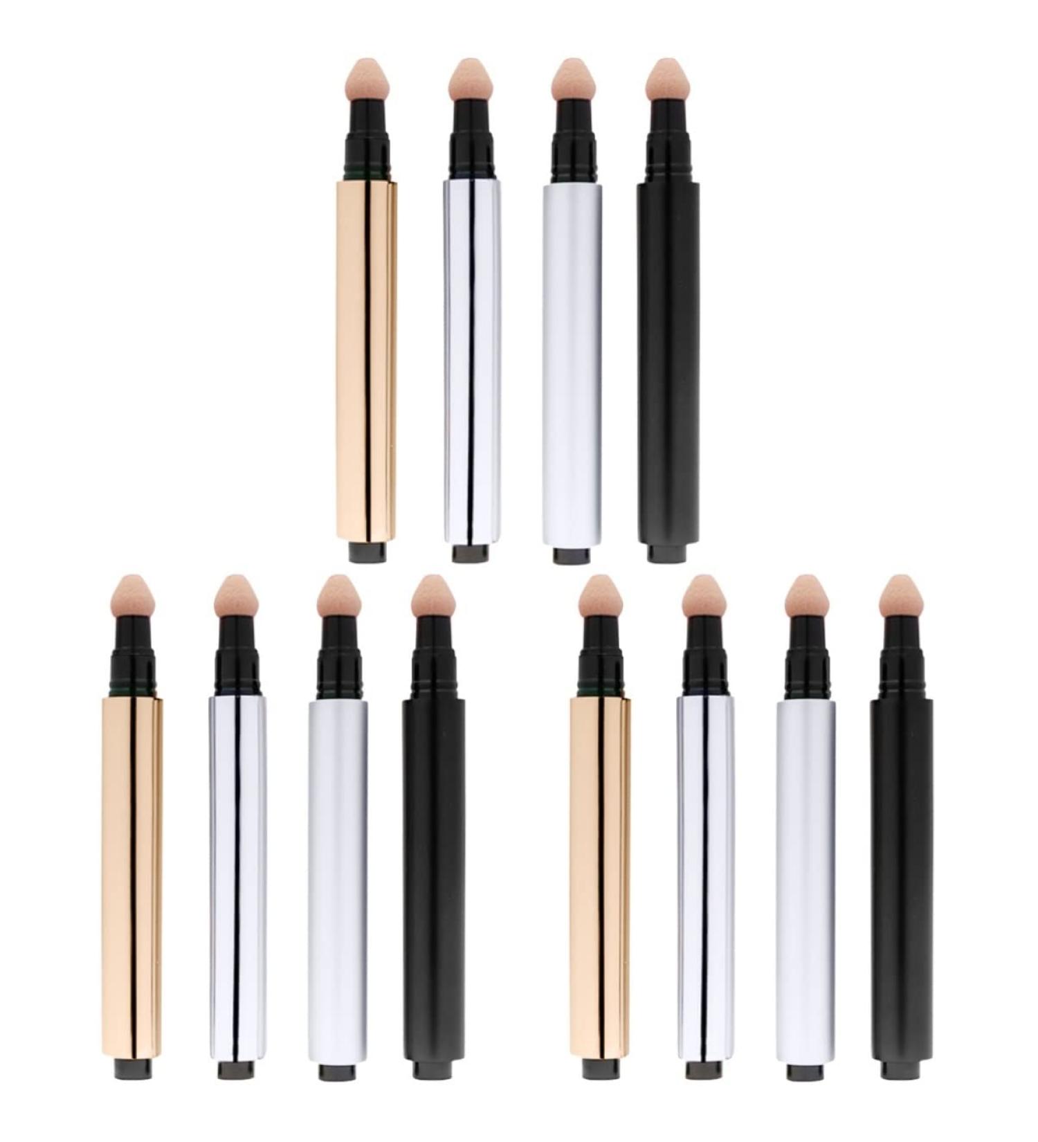 FOMIYES 24 Pcs Cosmetic Press Pen Travel Dispenser Concealer Tube Makeup Liquid Foundation Tube Whitening 12.5x1.5cmx3pcs Assorted Colorx3pcs - Buy Online on GoSupps.com