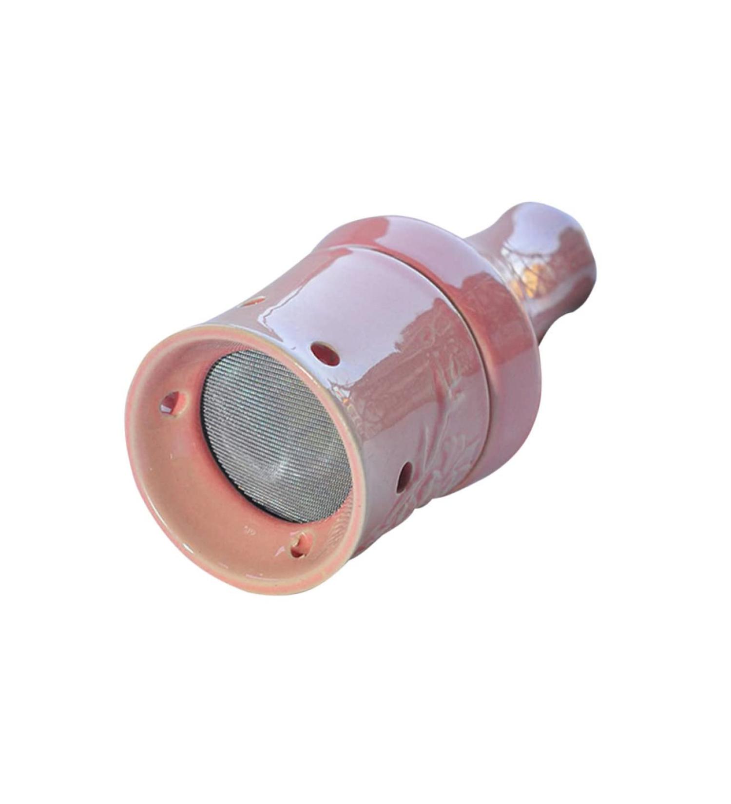 FOMIYES Peach Blossom Moxibustion Ceramic Bottle - Unique Moxa Heating Tank for Muscle Relief - Pink Moxibustion Pot for International Shipping - Buy Online on GoSupps.com