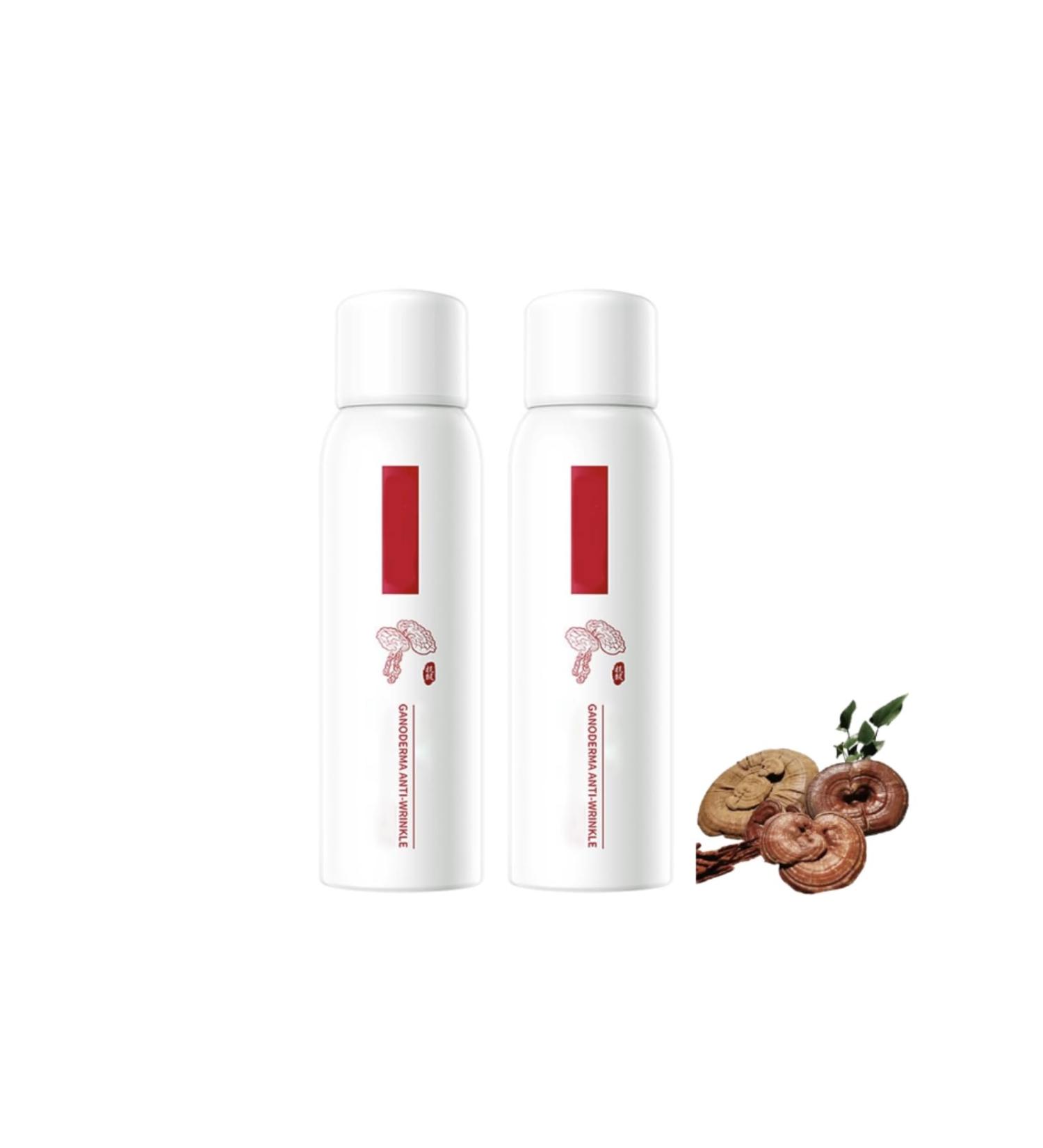 Lingzhi Anti-Wrinkle Rejuvenating Water Ganoderma Lucidum Anti-Wrinkle Rejuvenating Serum Hydrate And Moisturize Improve Dullness And Brighten The Skin For All Skin Types (2PC) - Buy Online on GoSupps.com