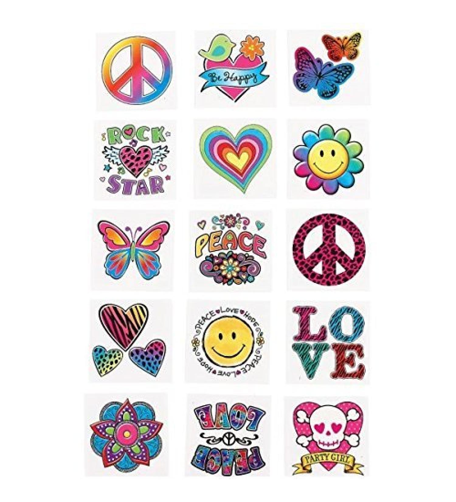 Tween Tattoos | Party Favor | 120 Ct.