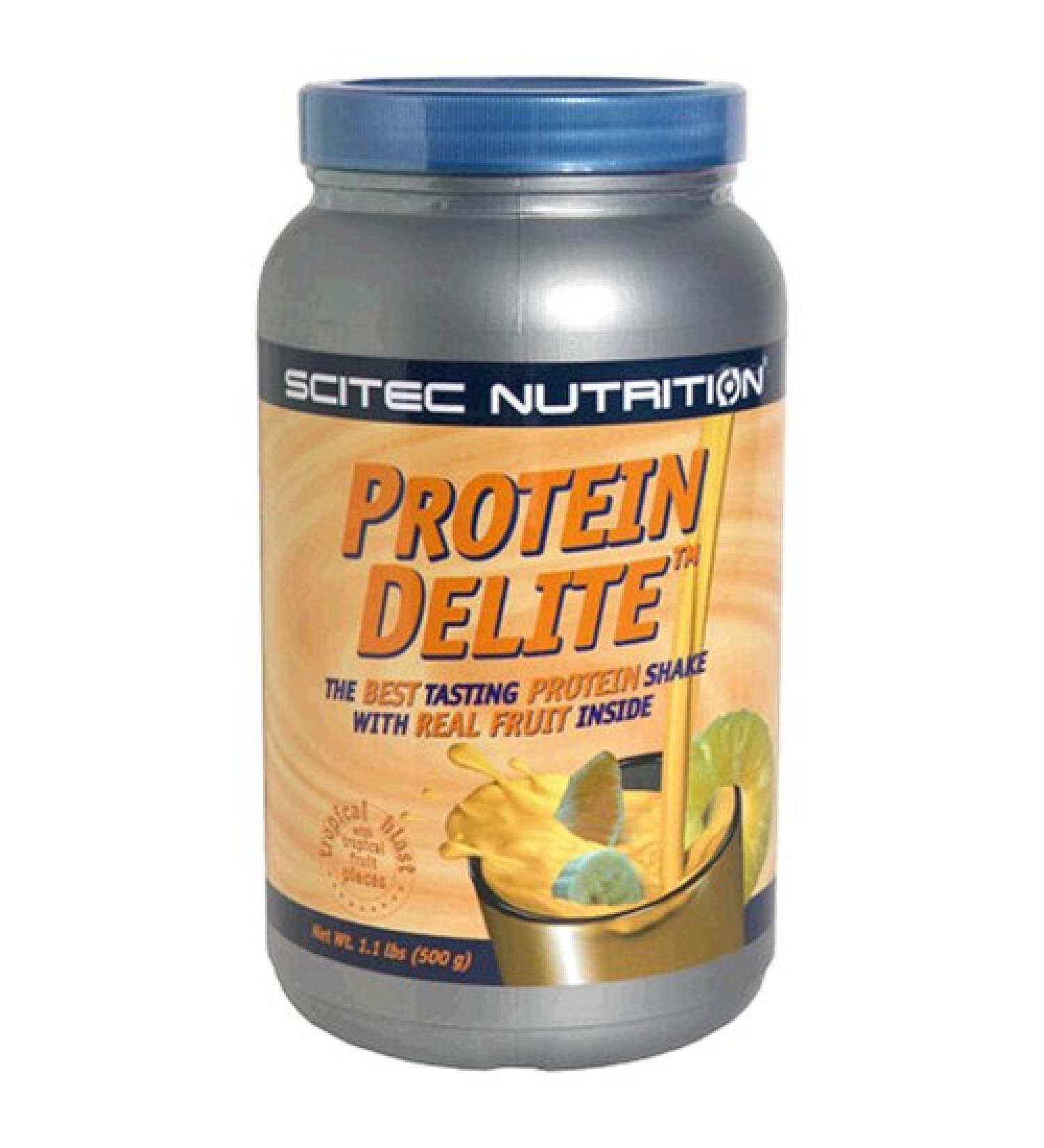 Protein DeLite Protein Shake Tropical Blast with Tropical Fruit Pieces 17.6 Ounces