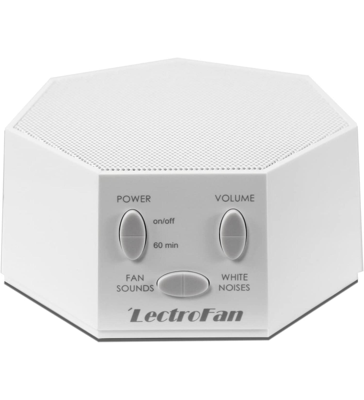 LectroFan High Fidelity White Noise Machine with 20 Unique Non-Looping Fan and White Noise Sounds and Sleep Timer Classic-White - Buy Online on GoSupps.com