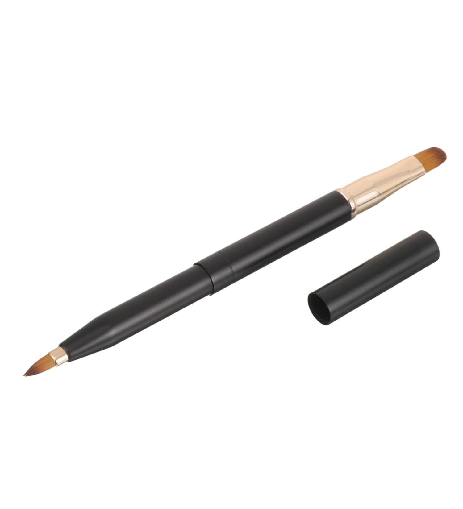 Beatifufu Retractable Lip Brush Travel Brush Tool Eyeliner Brush Lipstick Wands Concealer Brush Wand Lip Concealer Brush Lip Wands Makeup Applicator Lip Lip Balm Printable Metal Miss - Buy Online on GoSupps.com