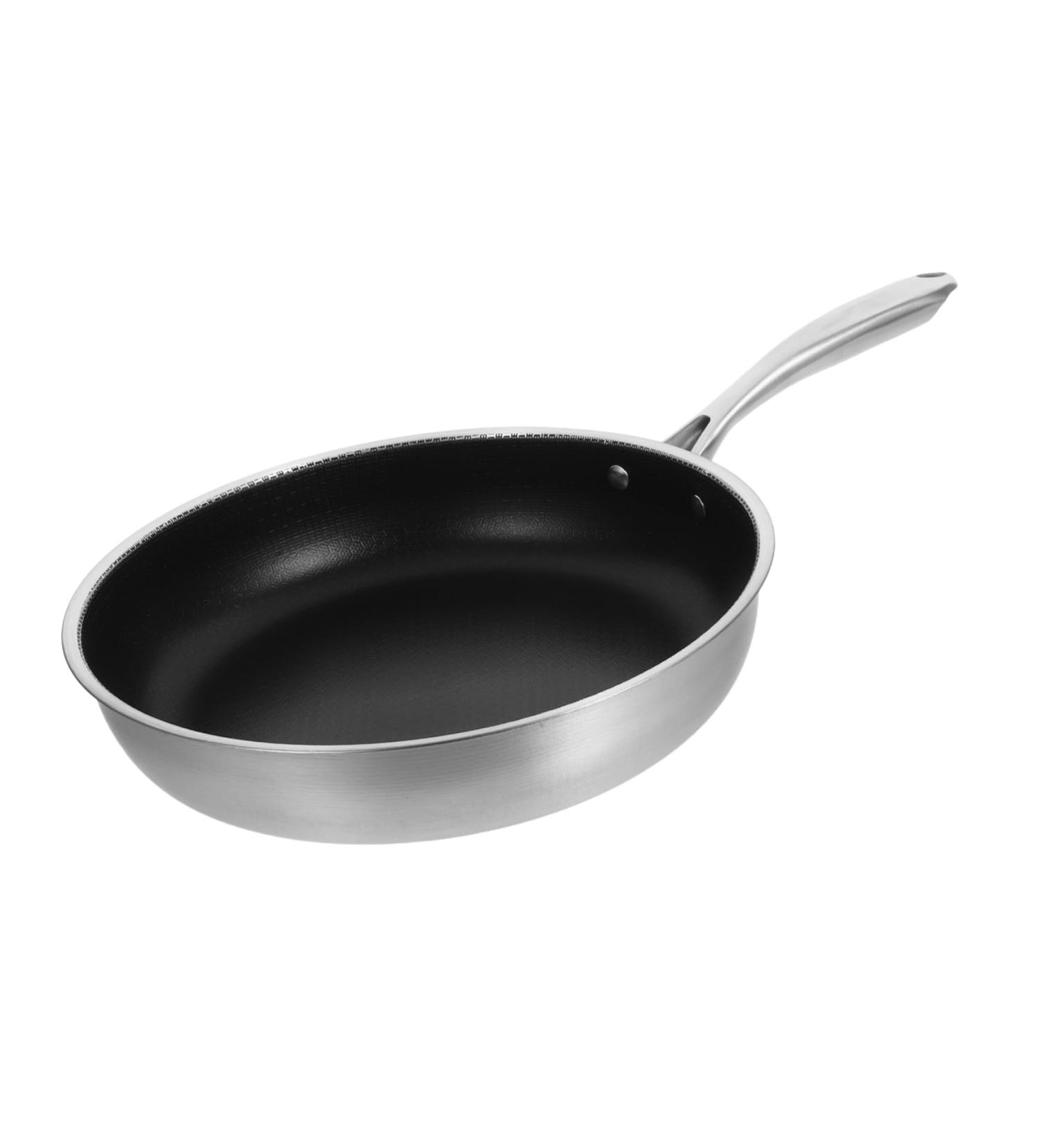 CIYODO Stainless Steel Omelette Pan Egg Frying Pan Frying Pan for Eggs Fried Egg Pan Induction Pots Honeycomb Fry Pan Breakfast Pan Stainless Steel Frying Pan Cooking Utensils Non Stick 46.00X28.00X5.00CM As Shown - Buy Online on GoSupps.com