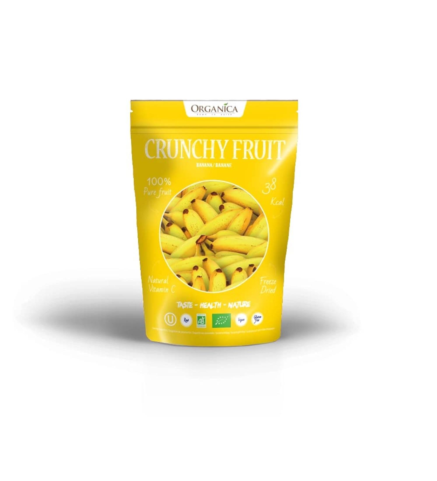 ORGANICA CRUNCHY FRUITS BANANA