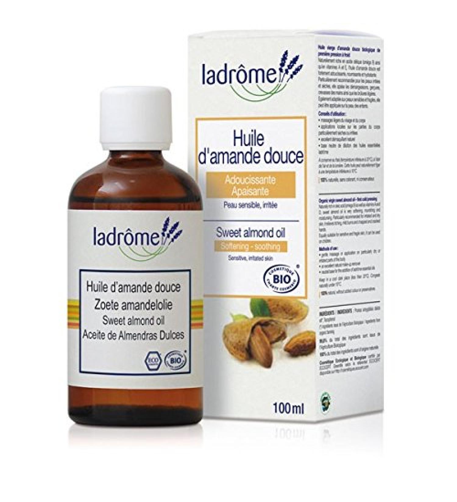 Ladrome vegetable oil organic almond (100 ml)