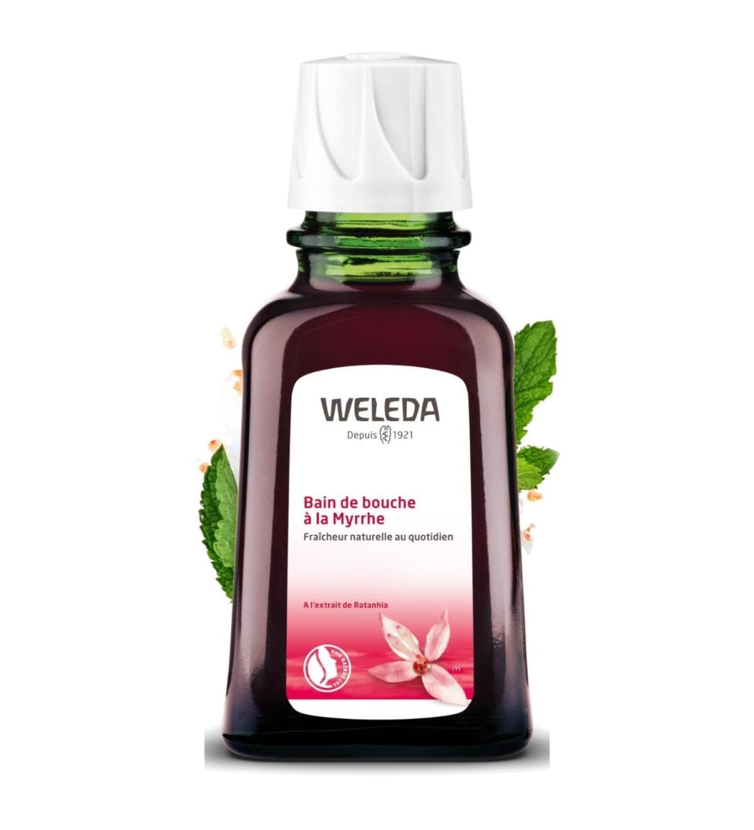 Weleda Mouthwash with Myrrh 50ml - Natural Oral Care for Fresh Breath & Healthy Gums | Buy Internationally - Buy Online on GoSupps.com