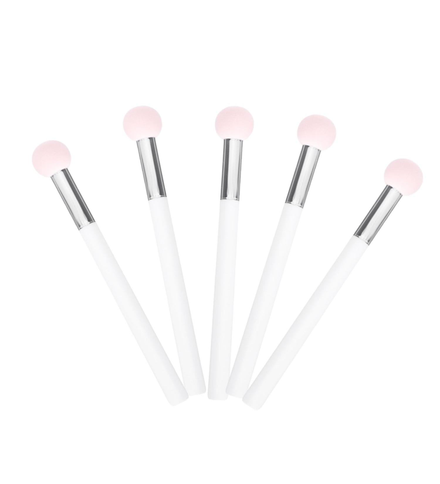 Angoily 5pcs Concealer Brush Sponge Eyeshadow Lip Makeup Cosmetic Small Eyes Nose Shadow Brush - Buy Online on GoSupps.com