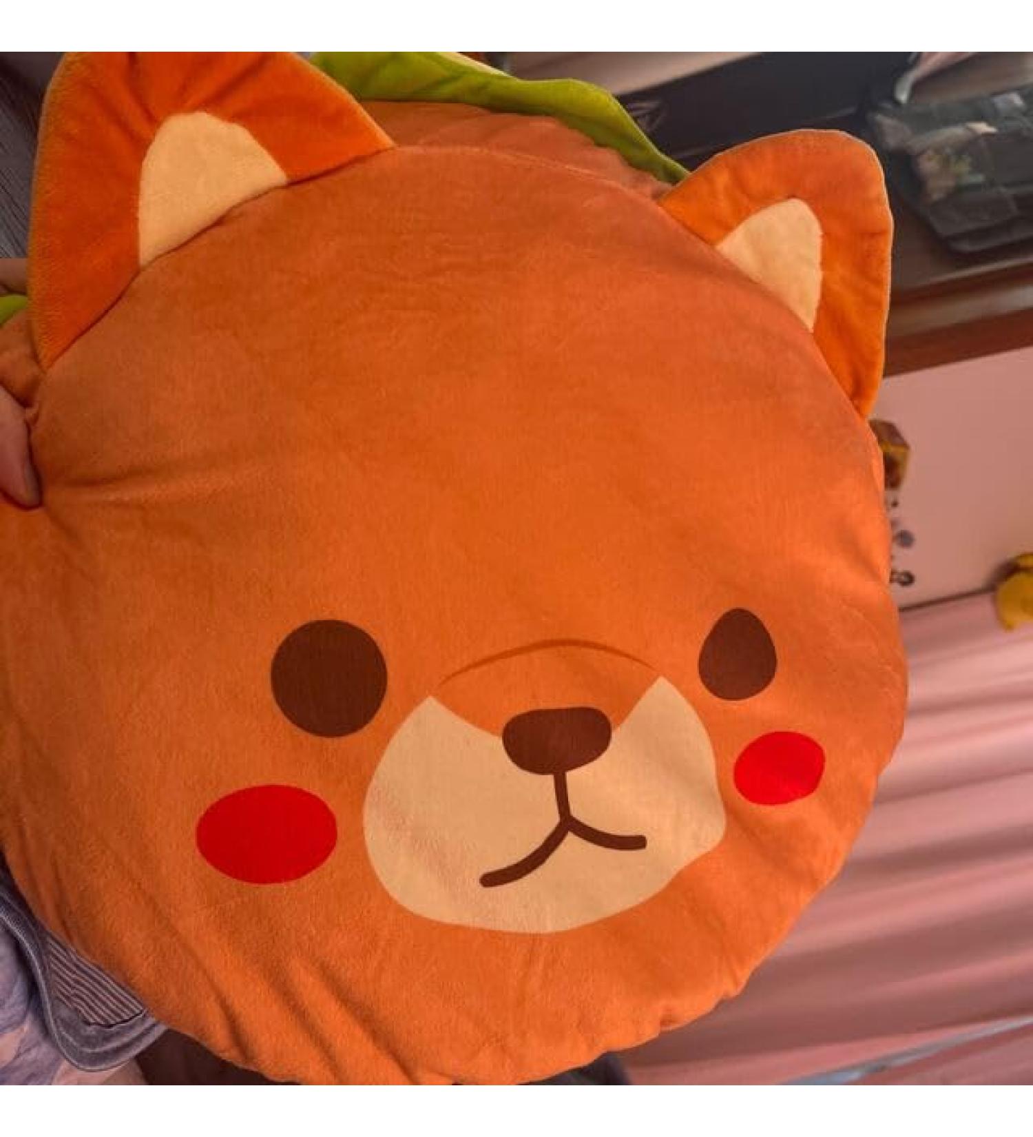 Mameshiba Three Brothers Burger Cushion - Buy Online on GoSupps.com