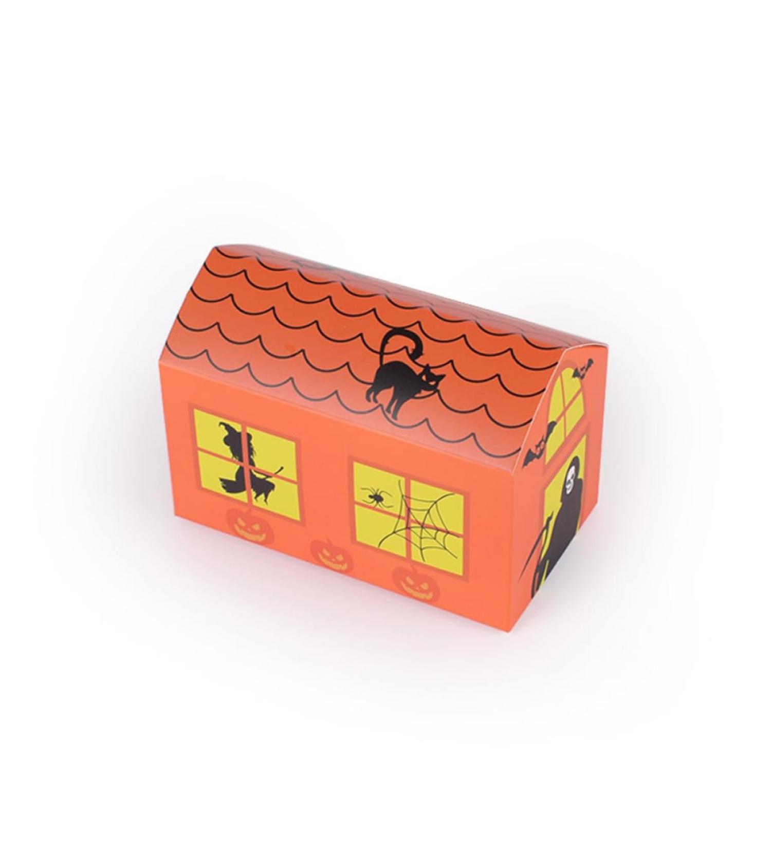 STOBAZA Cookie 10pcs Candy Treat Bags Halloween Sweet Treat Boxes Halloween Candy Bucket Candy Box Accessories - Buy Online on GoSupps.com