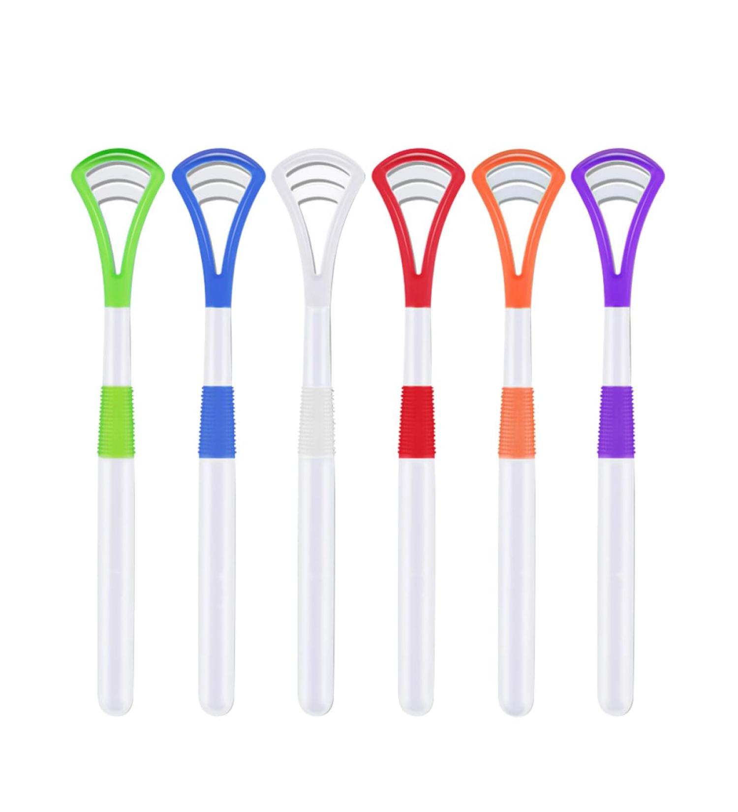 Lurrose Tongue Cleaner Tool - Effective Tongue Brush & Scraper for Adults | Promote Oral Hygiene - International Shipping Available - Buy Online on GoSupps.com