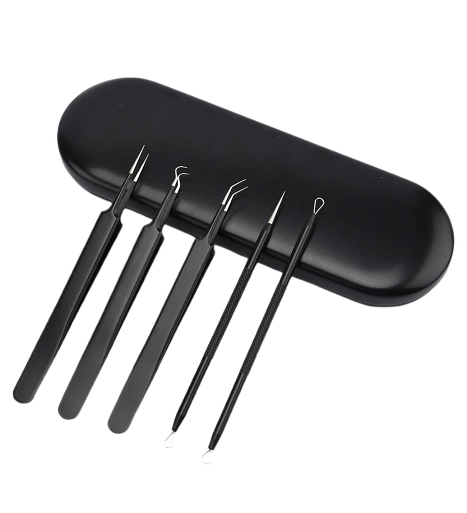 Blackhead Needle 5Pcs/Set Durable Easy To Use Acne Blackhead Cleaning Needles - Buy Online on GoSupps.com