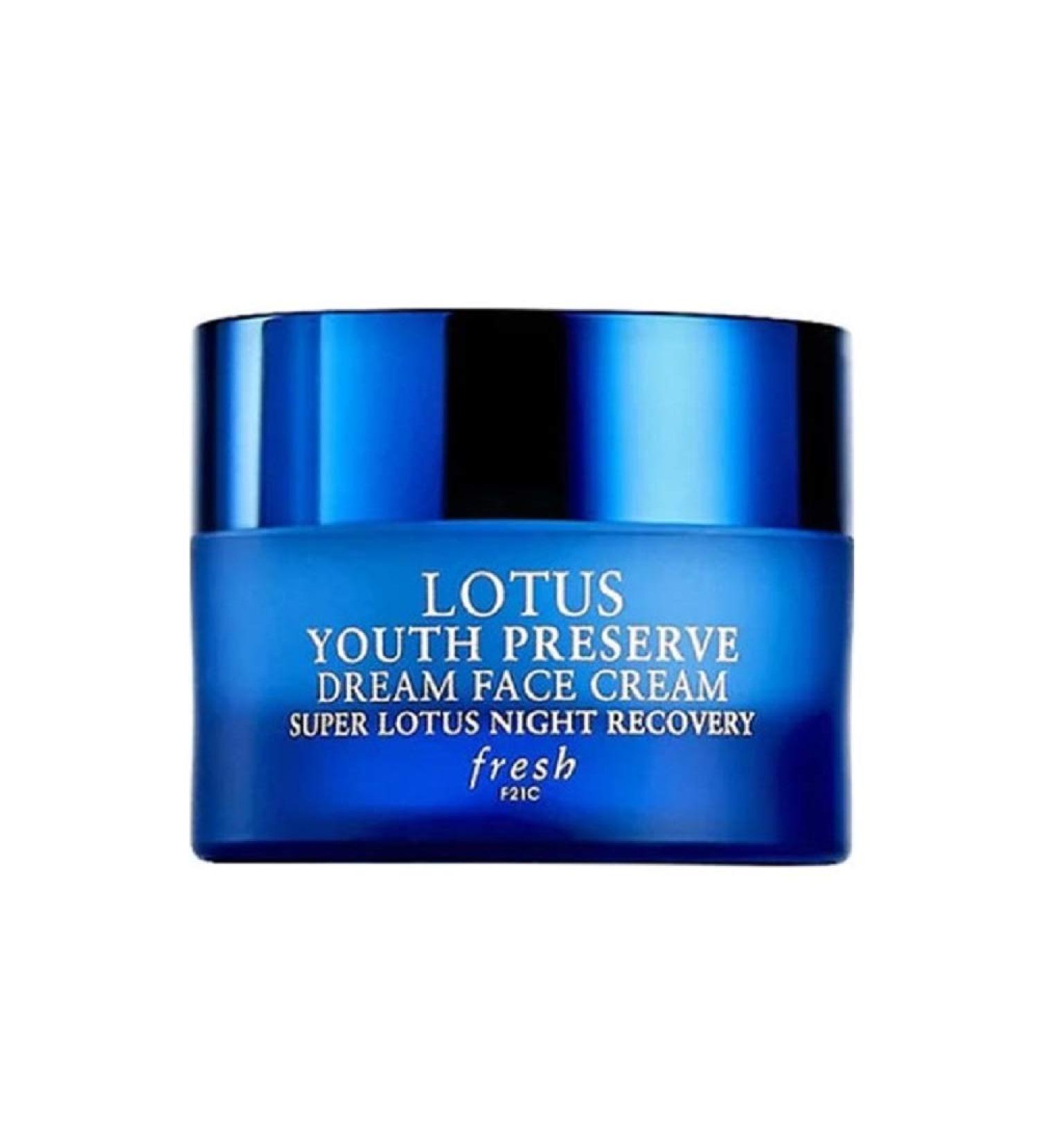 Fresh Lotus Youth Preserve Dream Night Cream 0.23 oz/ 7 ml