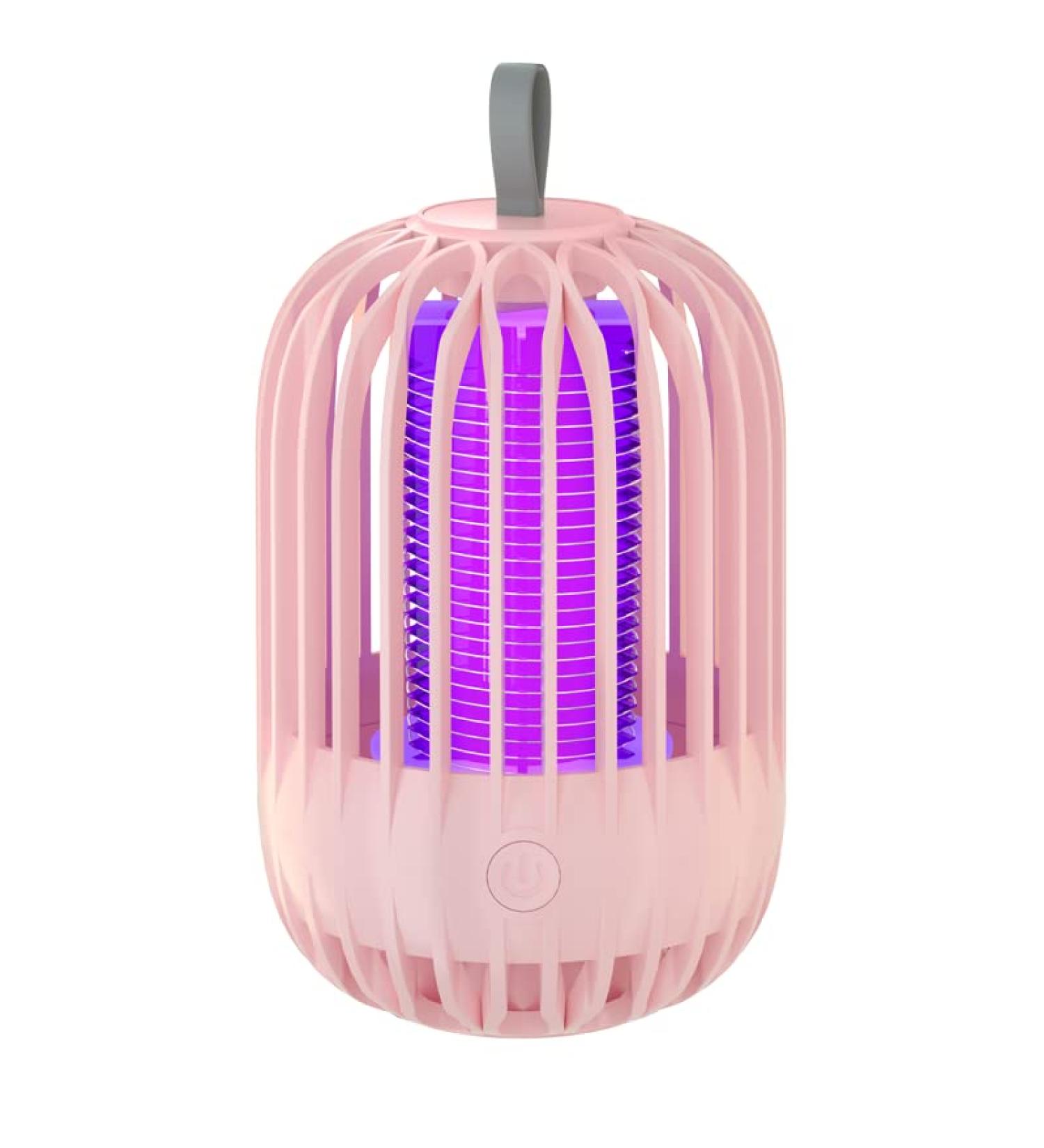 KvoGi Electric Mosquito Zappers Killer Electronic Light Lamp for Home Mosquito Killer Rechargeable Mosquito Zapper and Mosquitoes Killer Mosquito Catcher Mosquito Traps (pink) - Buy Online on GoSupps.com