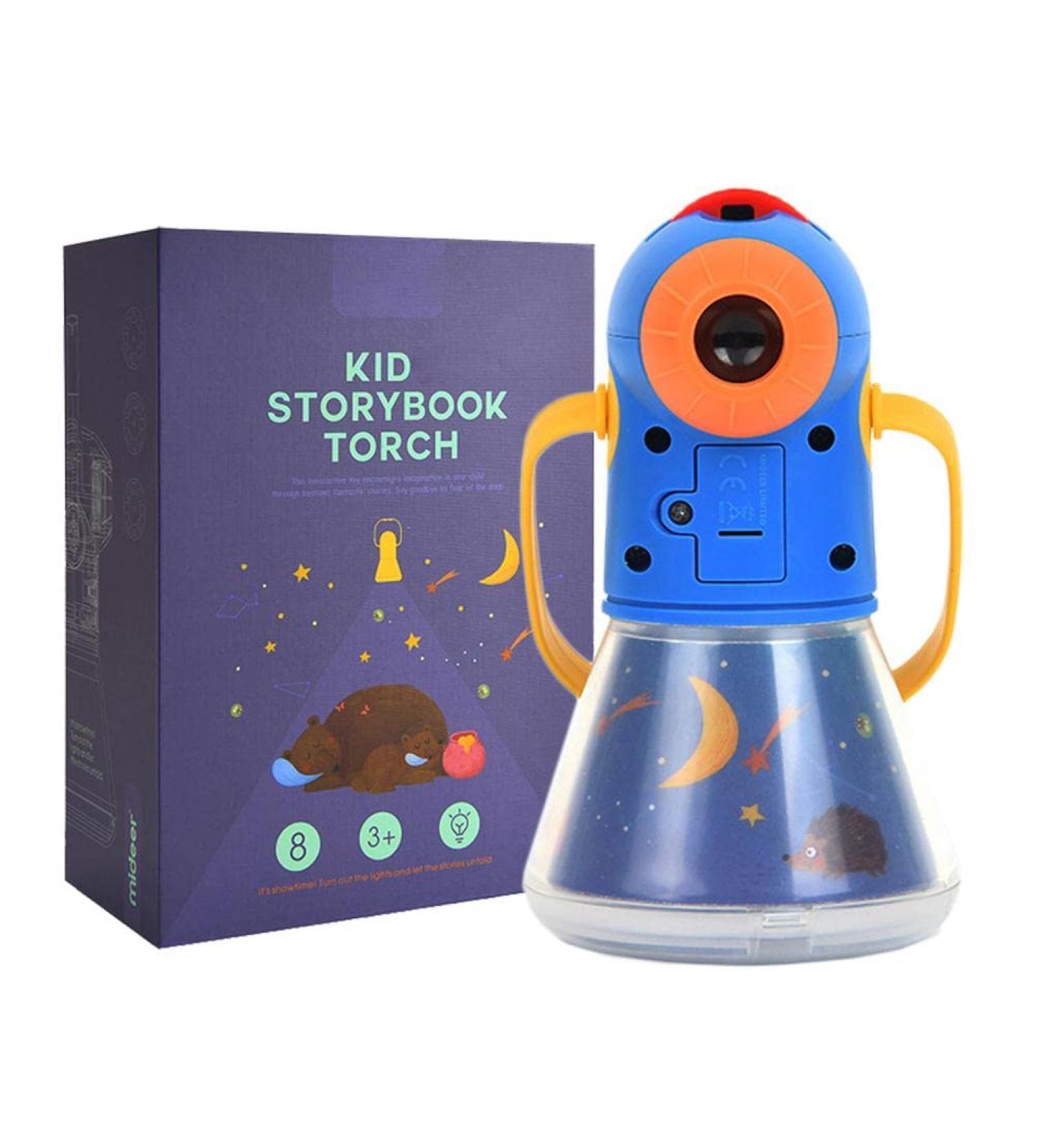 BStCar Children's Projector Flashlight - 8 Fairy Tales 64 Foils Starry Sky Night Light for Toddlers & Young Girls - Buy Online on GoSupps.com