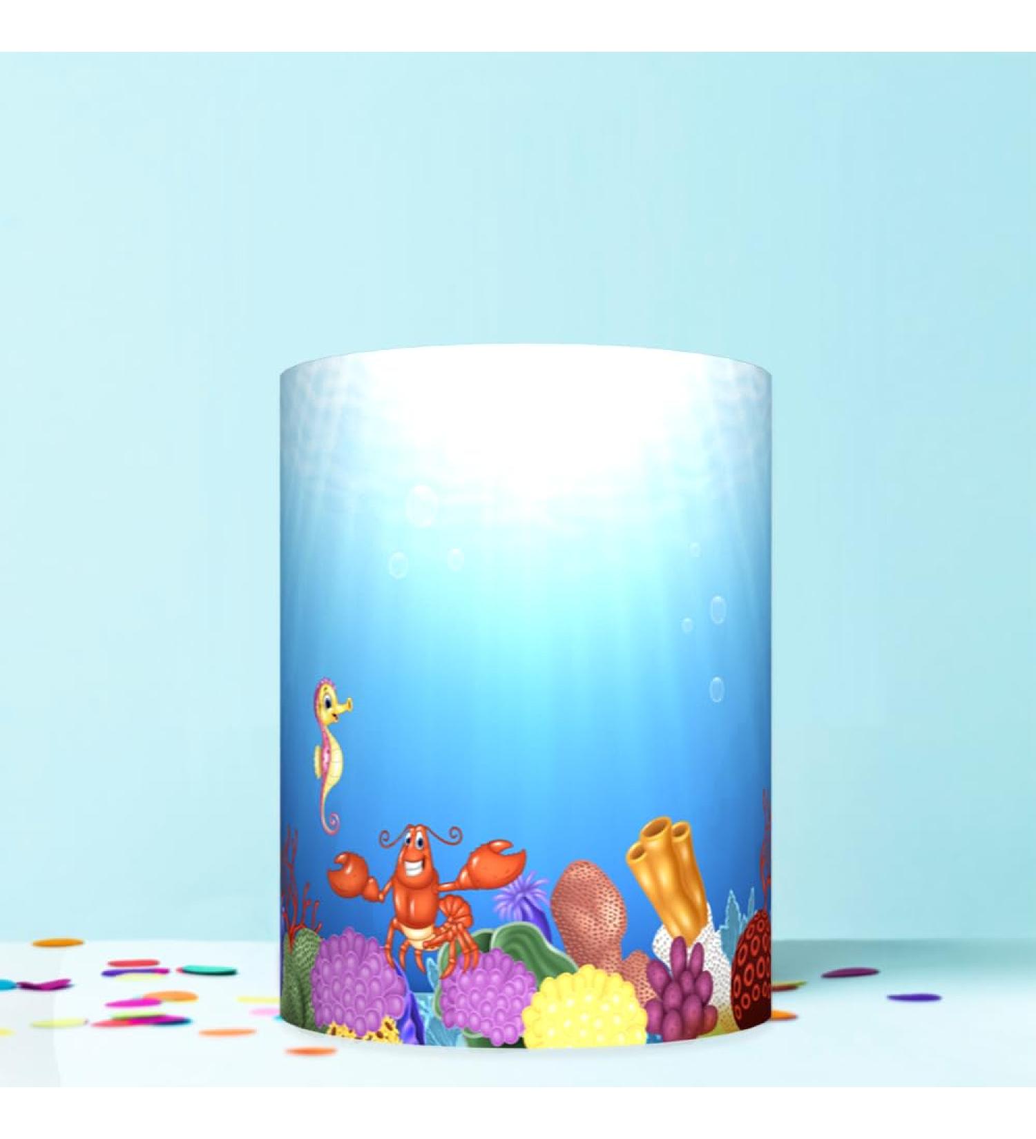 UNDER THE SEA LIFE WRAP AROUND EDIBLE CAKE TOPPER ICING SHEET DECORATION 3 SHEETS - Buy Online on GoSupps.com