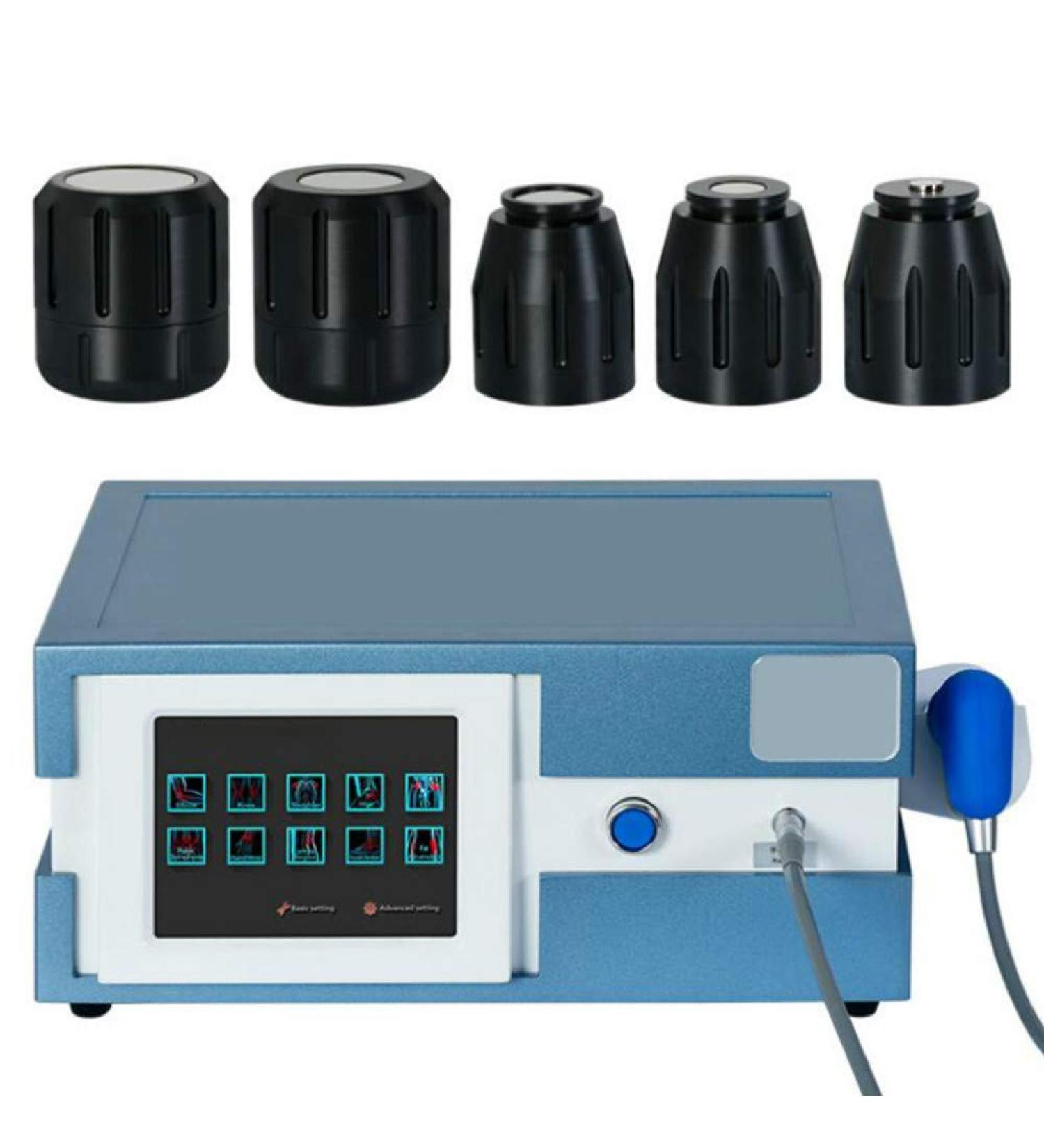 Acoustic Shockwave Therapy Device for Pain Relief - ED Shockwave Machine for Back, Waist, Leg Pain - Blue2 - Buy Online on GoSupps.com