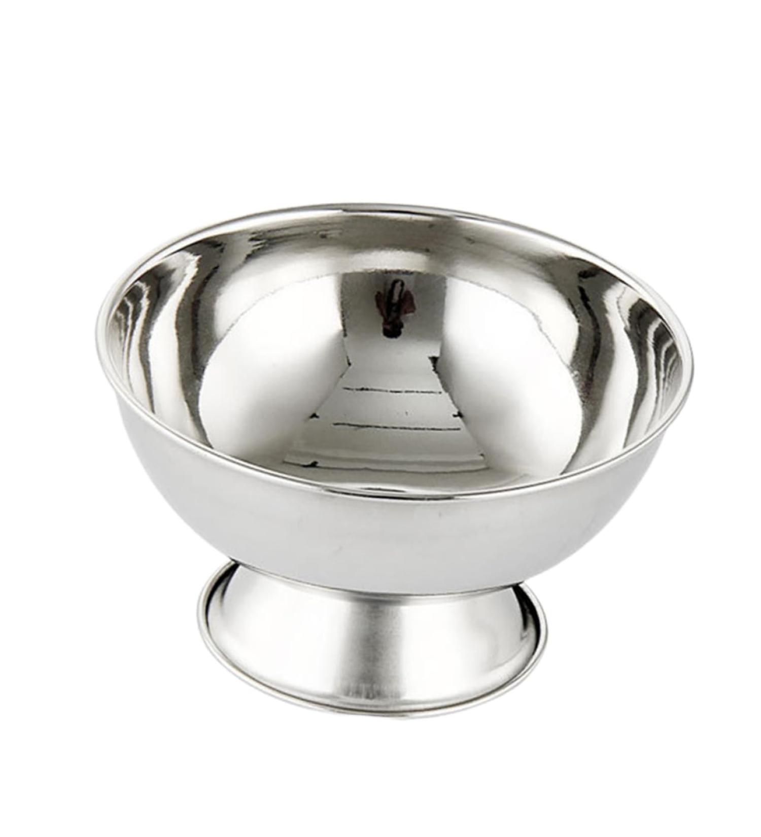 MIKINONA Stainless Steel Shaving Set for Men - Razor Foam Mixing Bowl & Shell - Premium Shaving Accessories - Buy Online on GoSupps.com