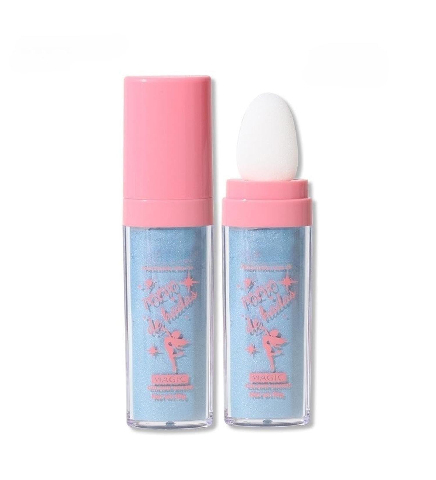 PICKX Fluorescent powder Body Flash Powder Stick Shiny Pink Fairy Pink Shiny Pink White Moonlight Powder Makeup stick Fairy Powder Highlights Fairy Powder Fairy Pink Highlights Patch Fairy Makeup (04#Blue) - Buy Online on GoSupps.com