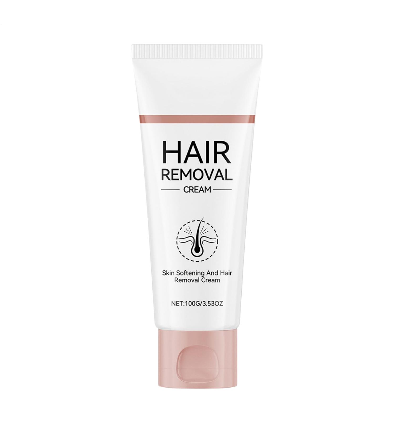 Hair Removal Cream for Women - 120ml Smoothing Cream with Spatula Gentle Hair Removal | For Women's Face Arms Underarms Bikini Line Legs and Other Areas - Buy Online on GoSupps.com
