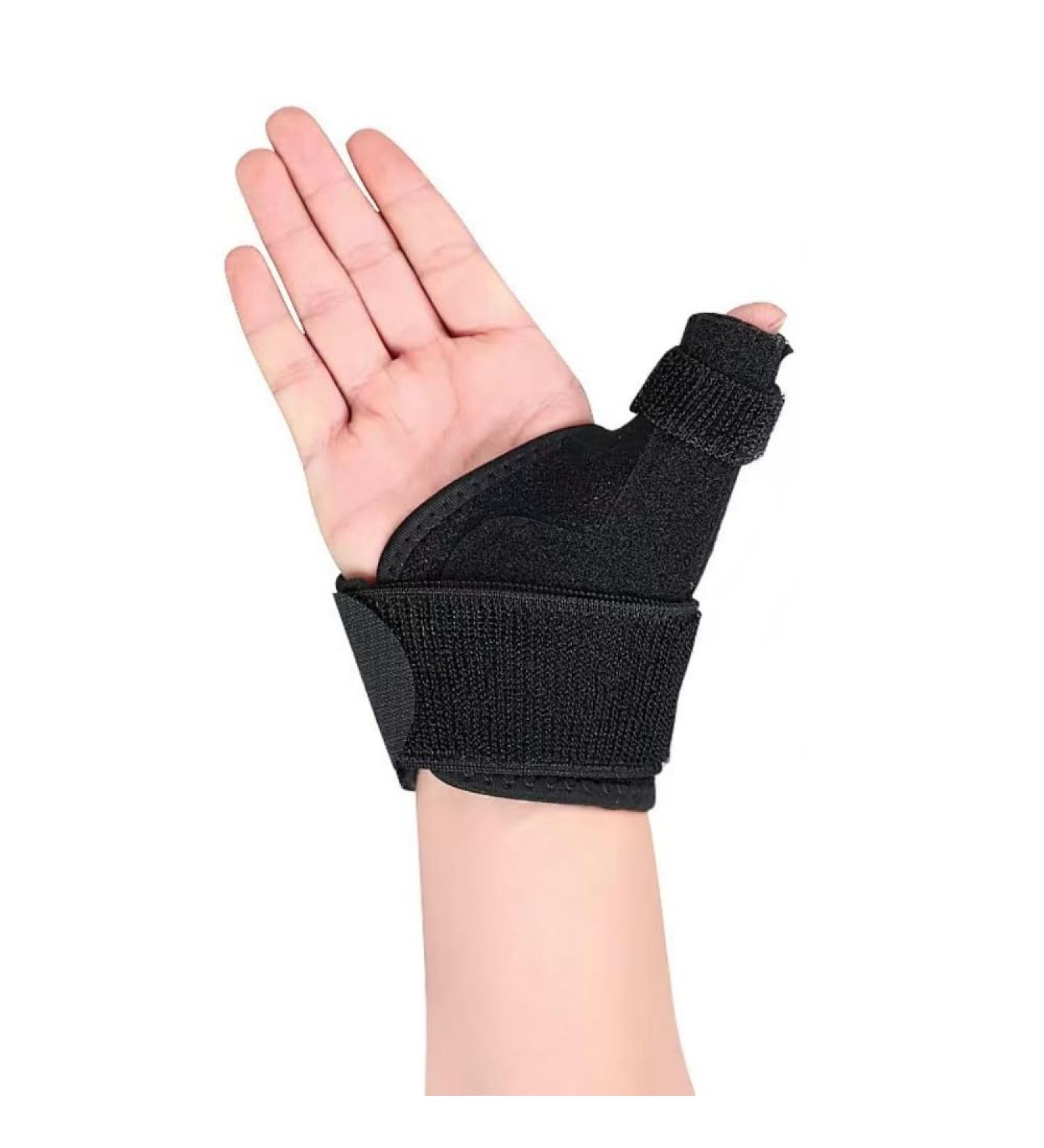 Upgraded Thumb Splint for Pain Relief | Fits Both Right & Left Hand | Universal Size for Sprains Arthritis & Tendonitis - Buy Online on GoSupps.com