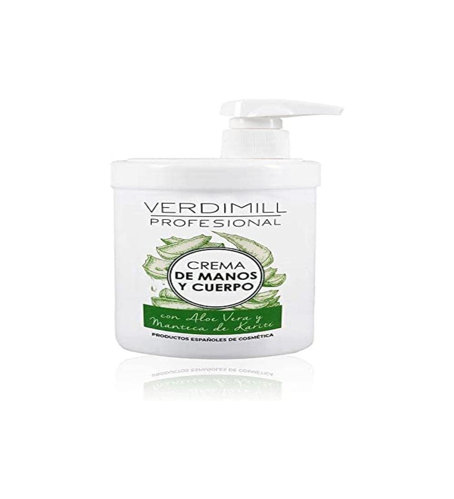 VERDIMILL PROFESIONAL crema de manos y cuerpo aloe 1000 ml - Buy Online on GoSupps.com