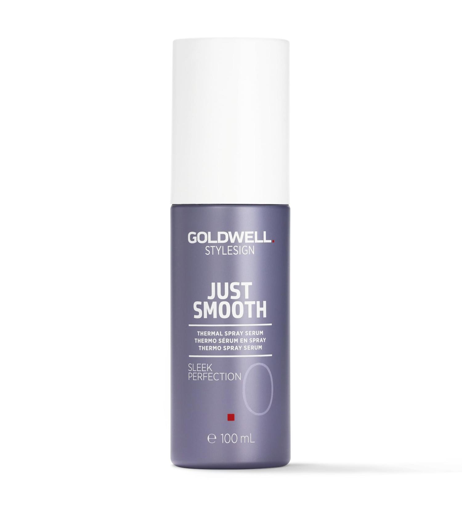 Goldwell StyleSign Just Smooth Sleek Perfection Thermal Spray Serum 100ml - Ultimate Heat Protection - Buy Online on GoSupps.com