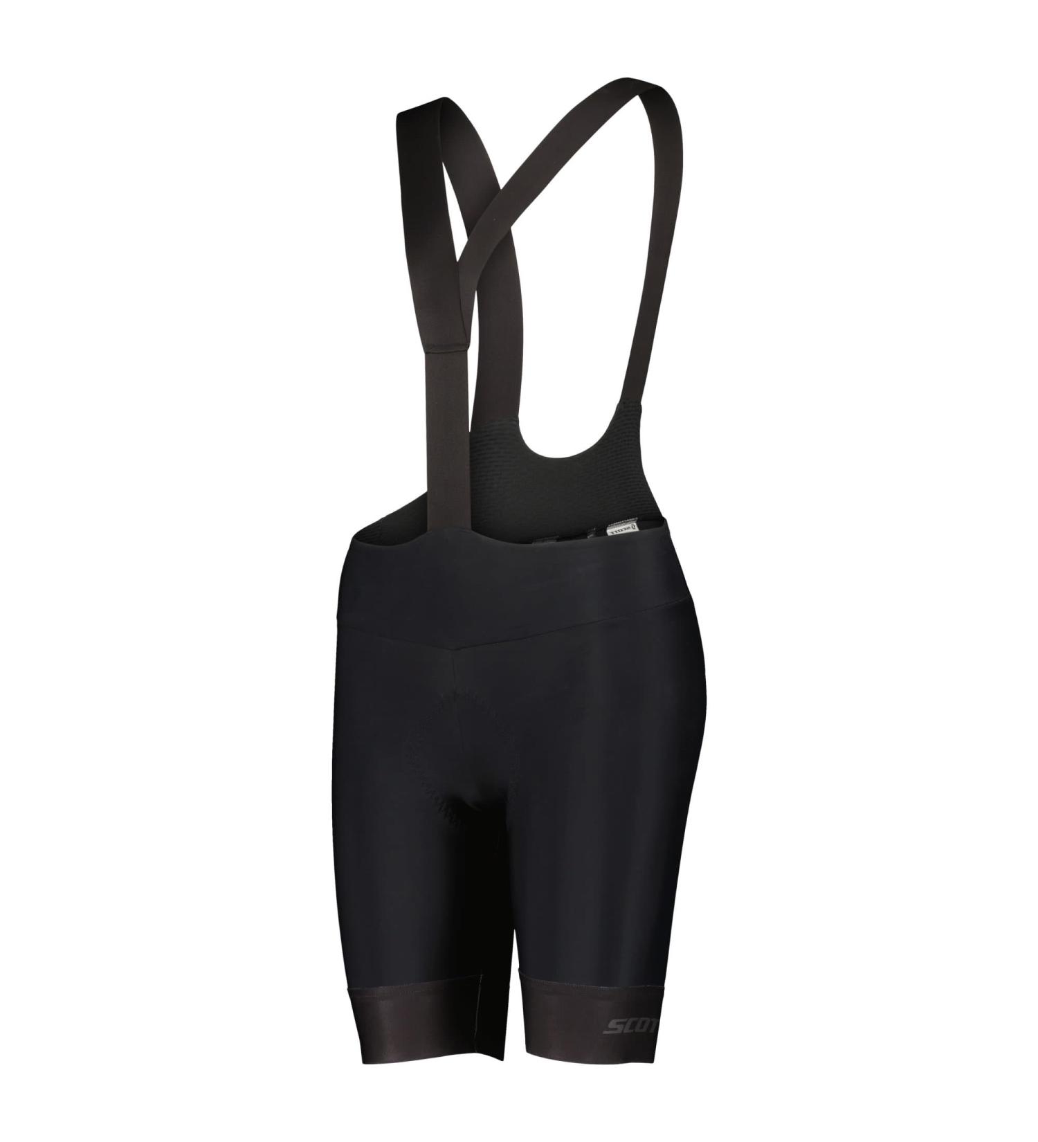 Scott RC Pro +++ Women's cycling bib shorts black/grey 2024 38-40 Black