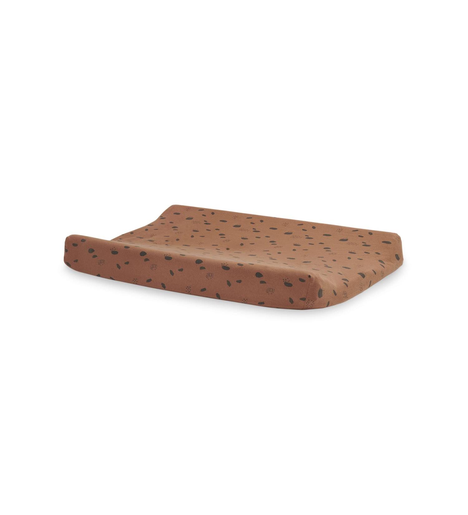 Jollein Changing Mat Jersey 50x70 cm Spot Caramel - Caramel Crunch - Buy Online on GoSupps.com