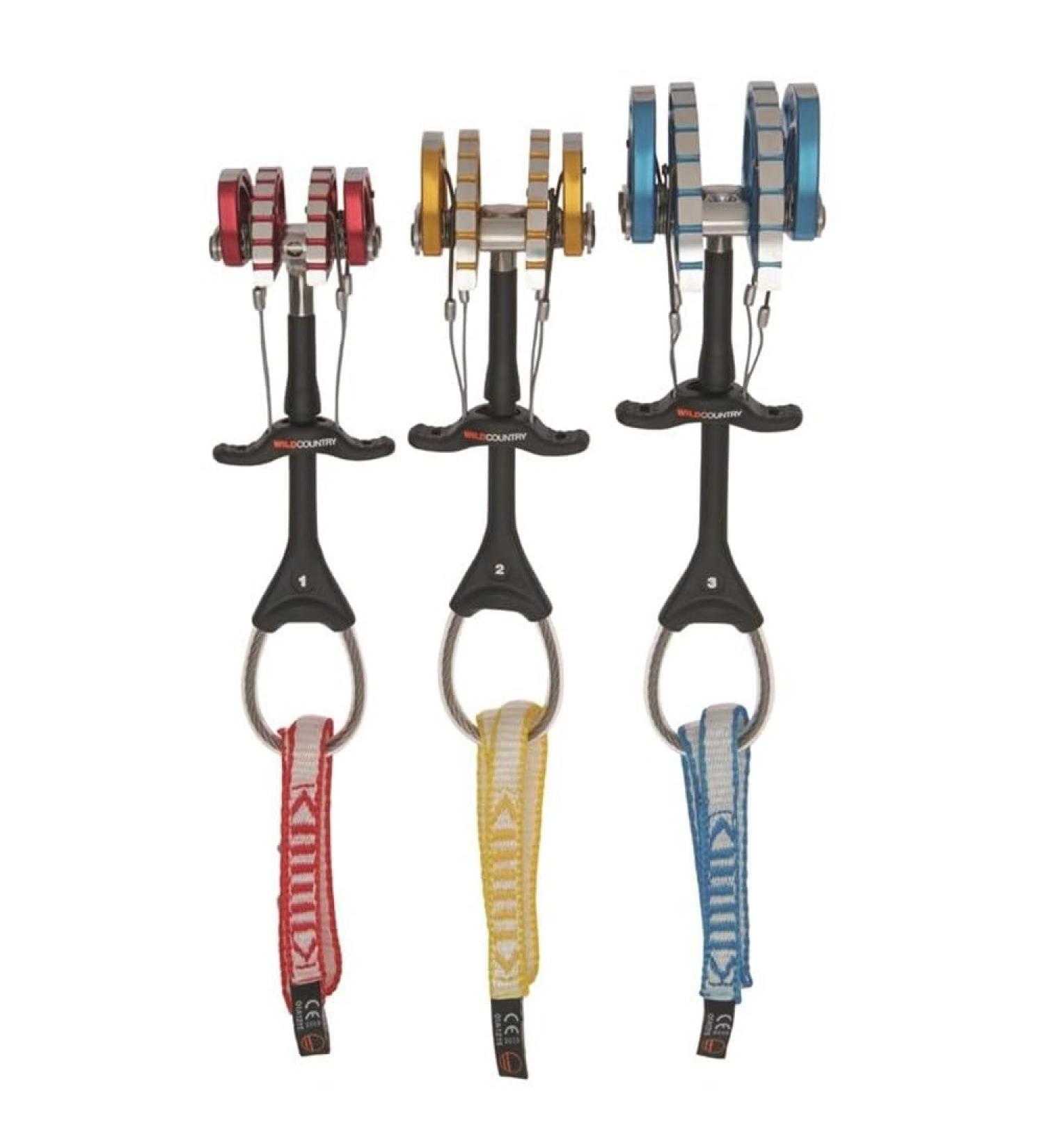 Wild Country Friends Set 0.4-3 - Multi-Coloured Mobile Safety Devices for Climbing | International Shipping Available - Buy Online on GoSupps.com