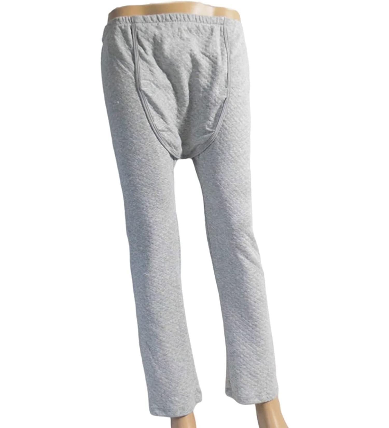 Daily Wear Half-Open Crotch Pants for Postoperative Nursing | Patient Care | L/Large Gray - Buy Online on GoSupps.com