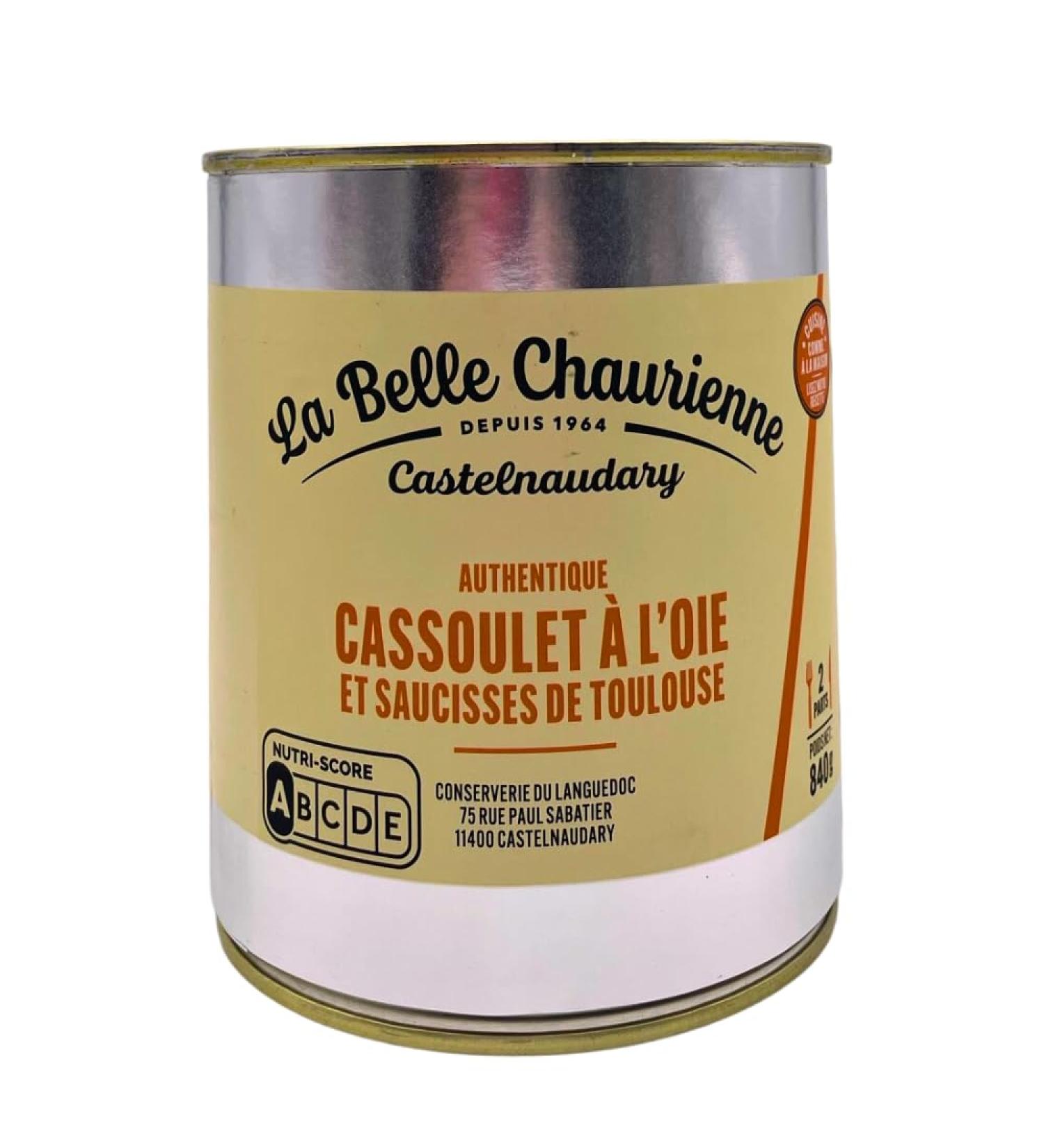 La Belle Chaurienne Goose Cassoulet Tin 840g (1) - Buy Online on GoSupps.com