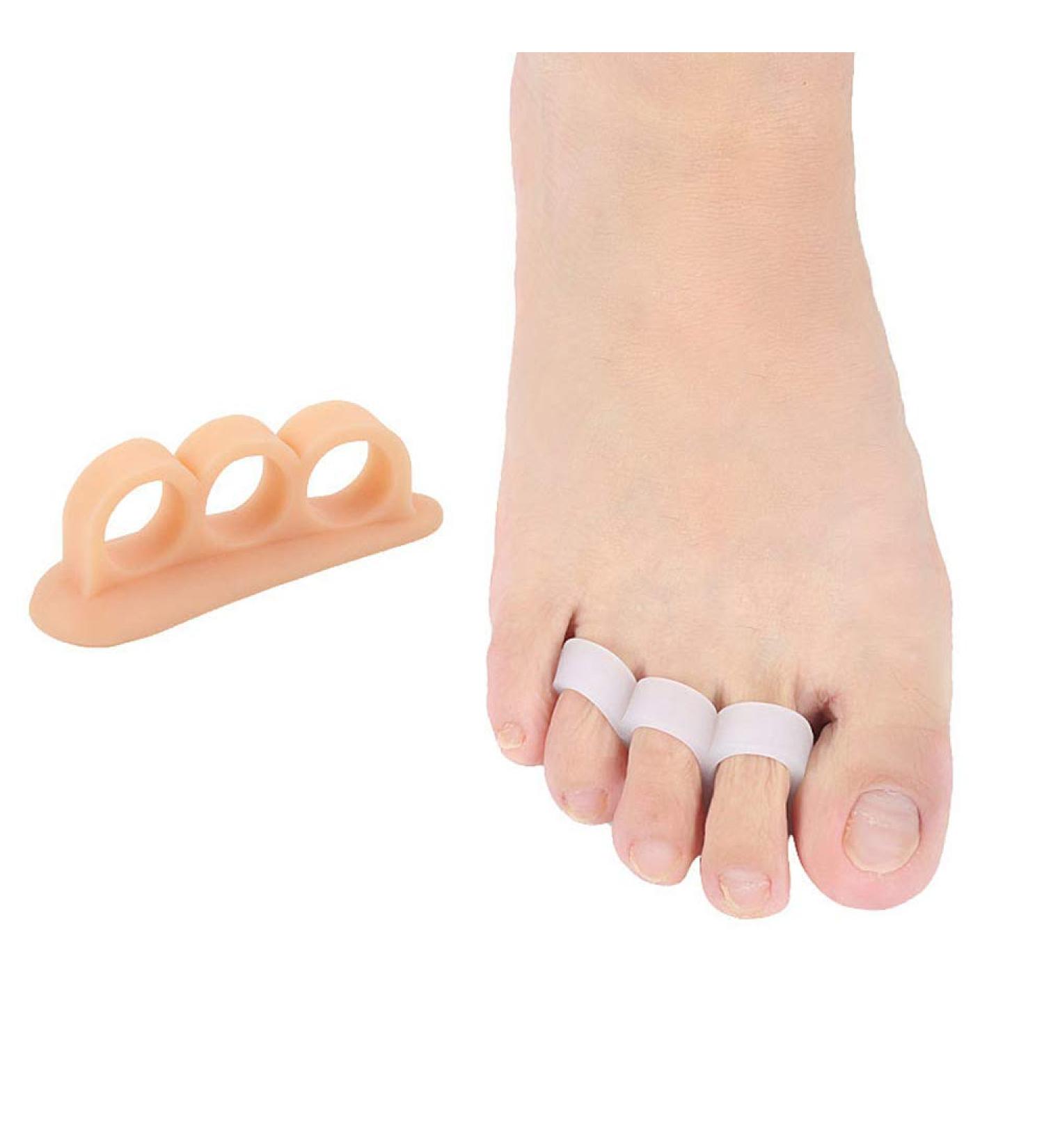 Tcare Toe Spreader & Separator | Hallux Valgus Corrector | Three Hole Orthosis for Pain Relief - Buy Online on GoSupps.com
