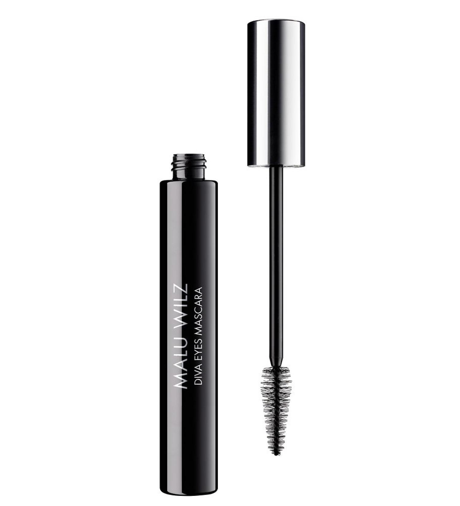 Malu Wilz Diva Eyes Mascara - Black 12ml | Long-Lasting Volume & Eye Enlargement | Irresistible Lashes - Buy Online on GoSupps.com