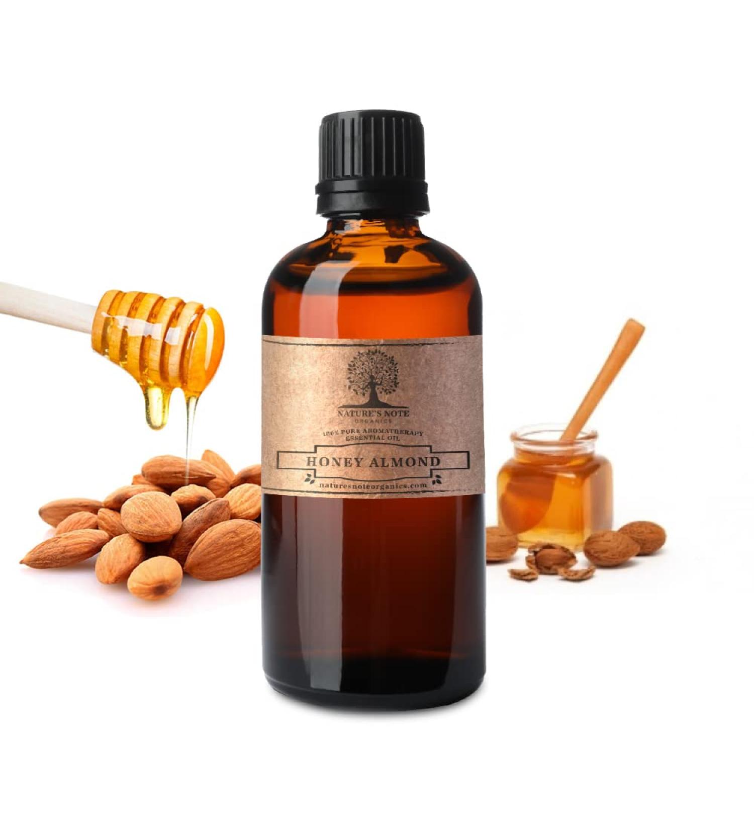 Honey Almond - 100% Pure Aromatherapy Grade Essential Oil by Nature's Note Organics - 1 Fl Oz - Buy Online on GoSupps.com