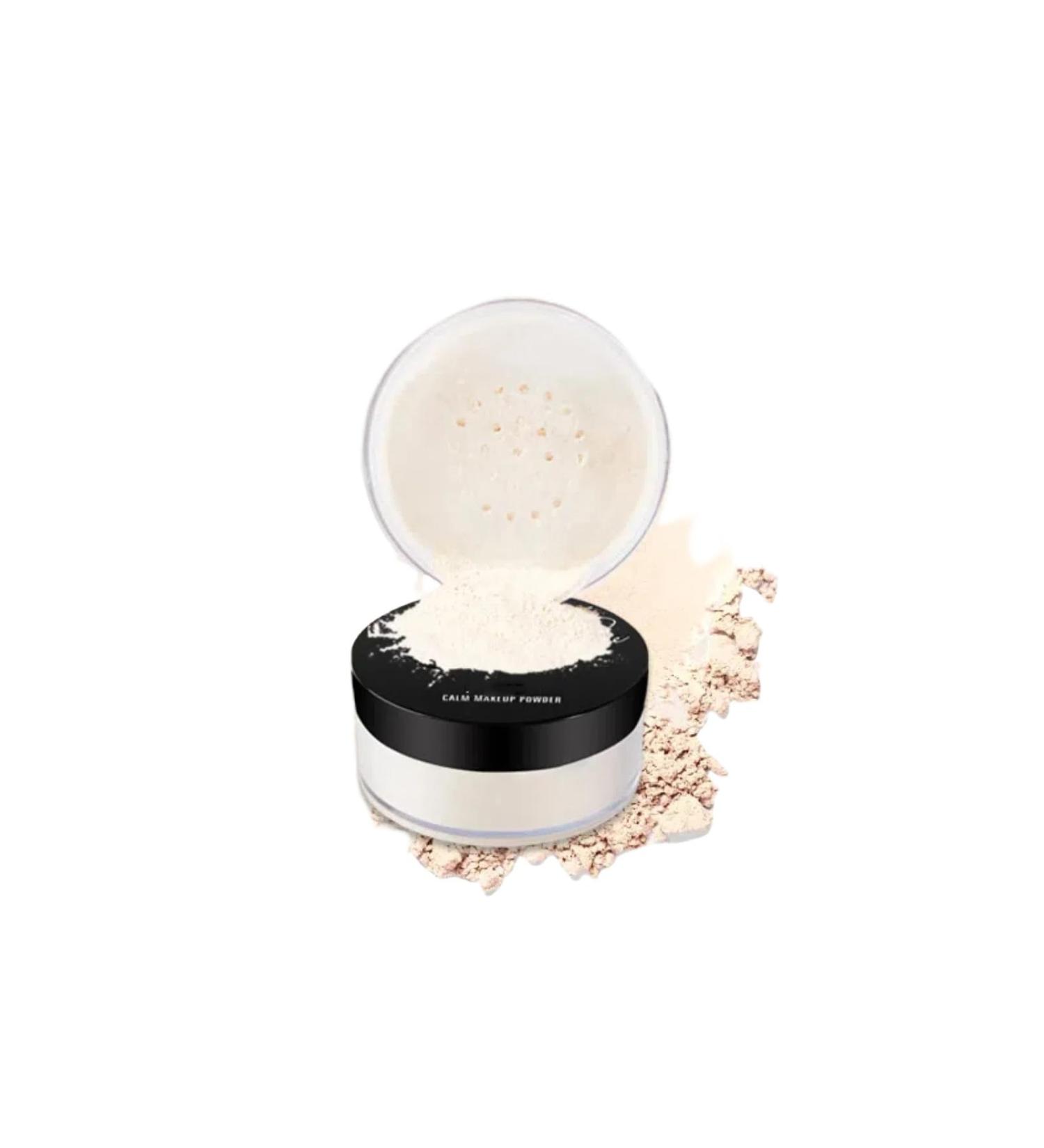  Meidimeijia Mineral Soft-Focus Setting Powder - Oil control anti-perspirant brightening matte finish loose powder (1# Ivory White One Size) - Buy Online on GoSupps.com