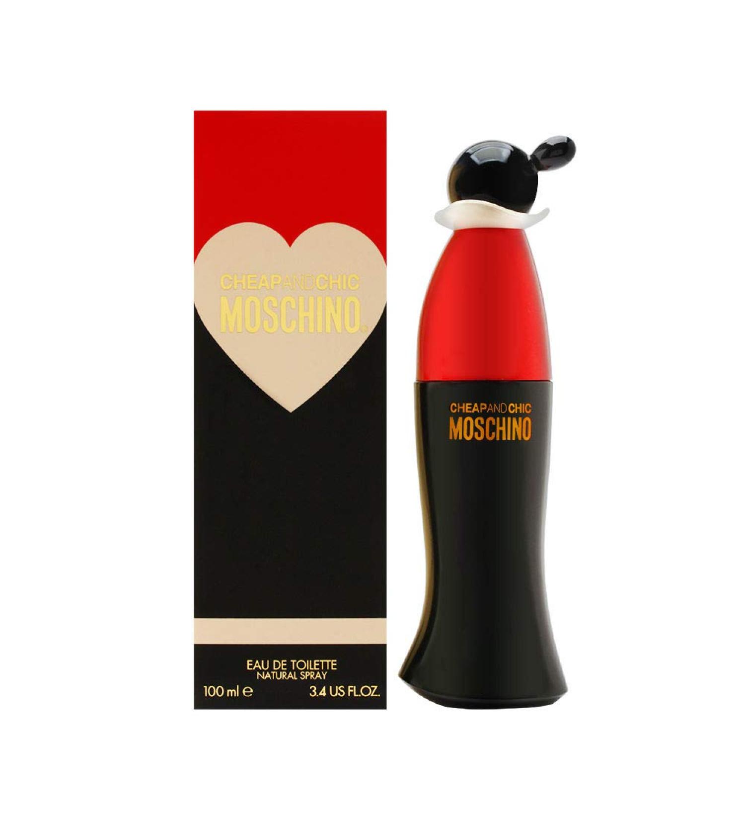 Cheap and Chic by Moschino for Women 3.4 oz Eau de Toilette Spray fruity 3.3 Fl Oz