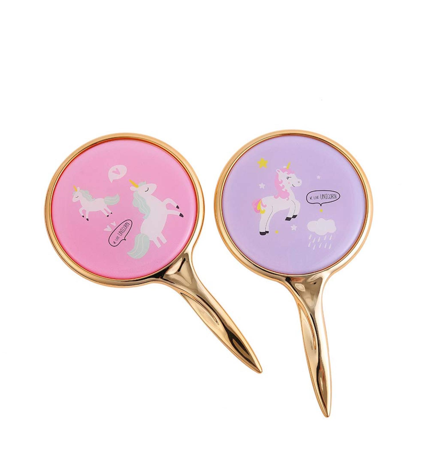 HDMirrorr Portable Makeup Mirror Set - 2 Handheld Cosmetic Mirrors for Home & Outdoor - Perfect Gift for Valentine's Day Anniversaries & Birthdays - Buy Online on GoSupps.com