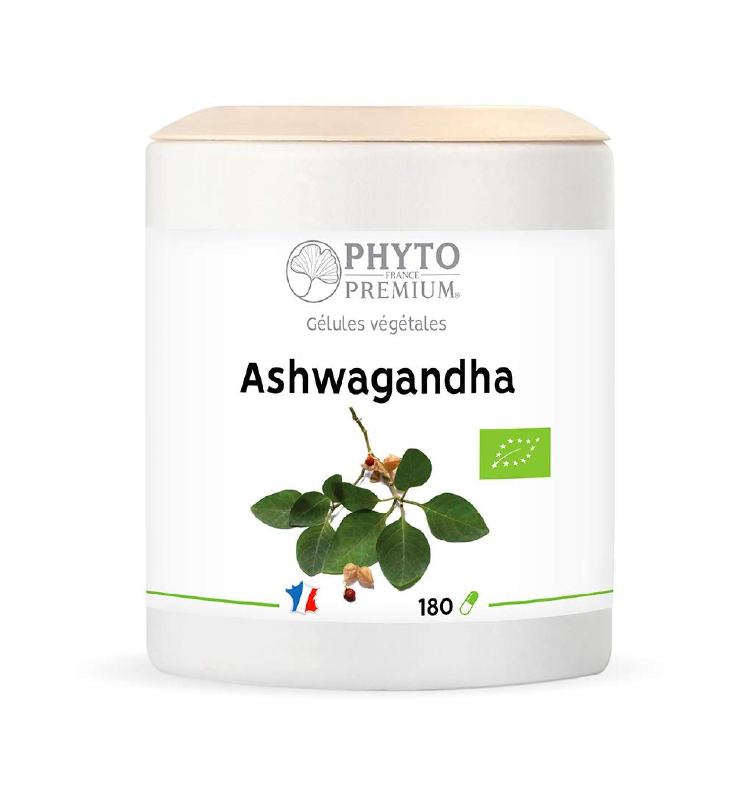 ASHWAGHANDA Root - Whitania Somnifera - 180 Capsules 375 MG (ORGANIC) - Buy Online on GoSupps.com