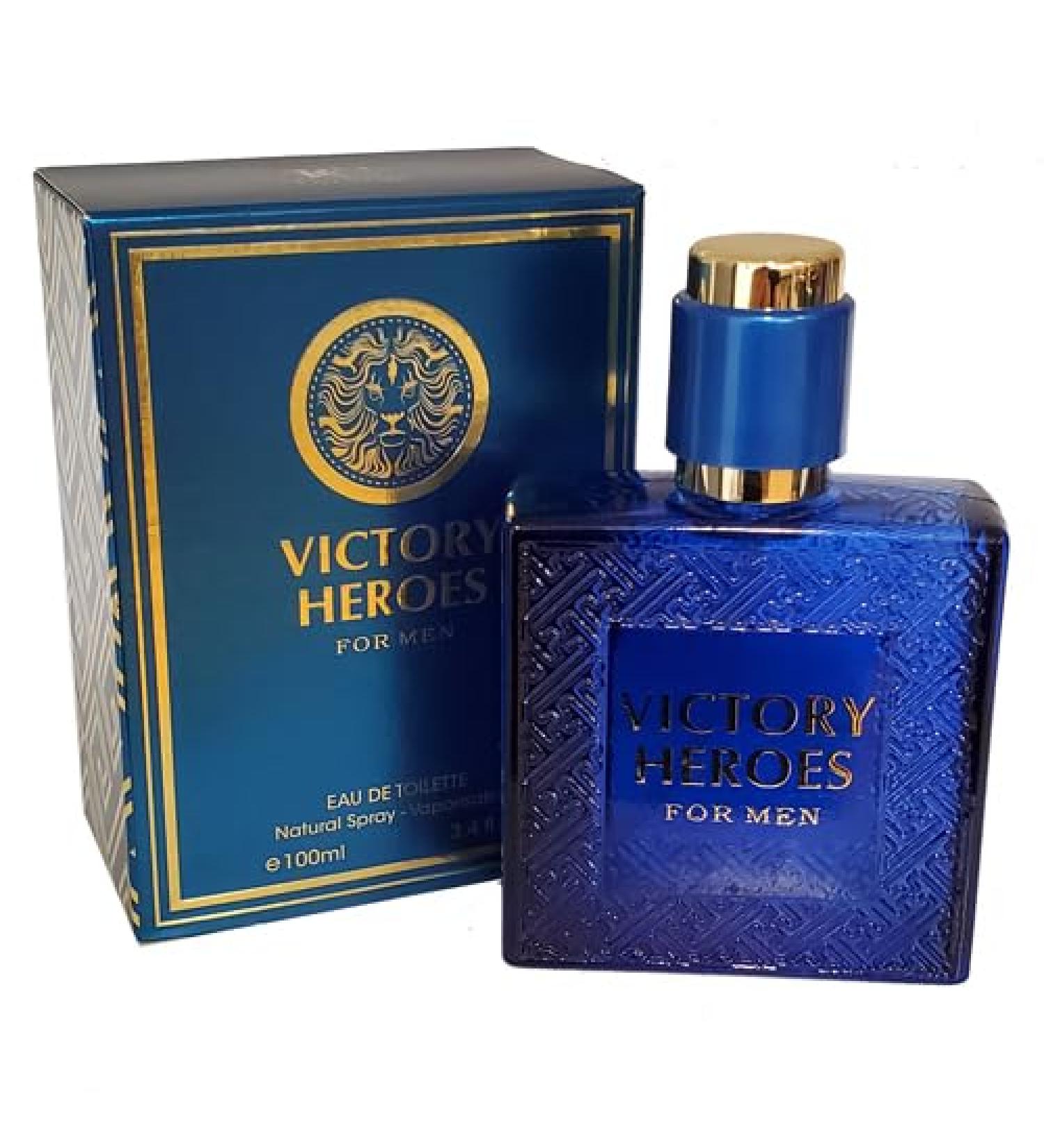 Victory Heroes For Men Eau De Toilette Natural Spray 3.4 fl.oz. / 100 ml - Buy Online on GoSupps.com