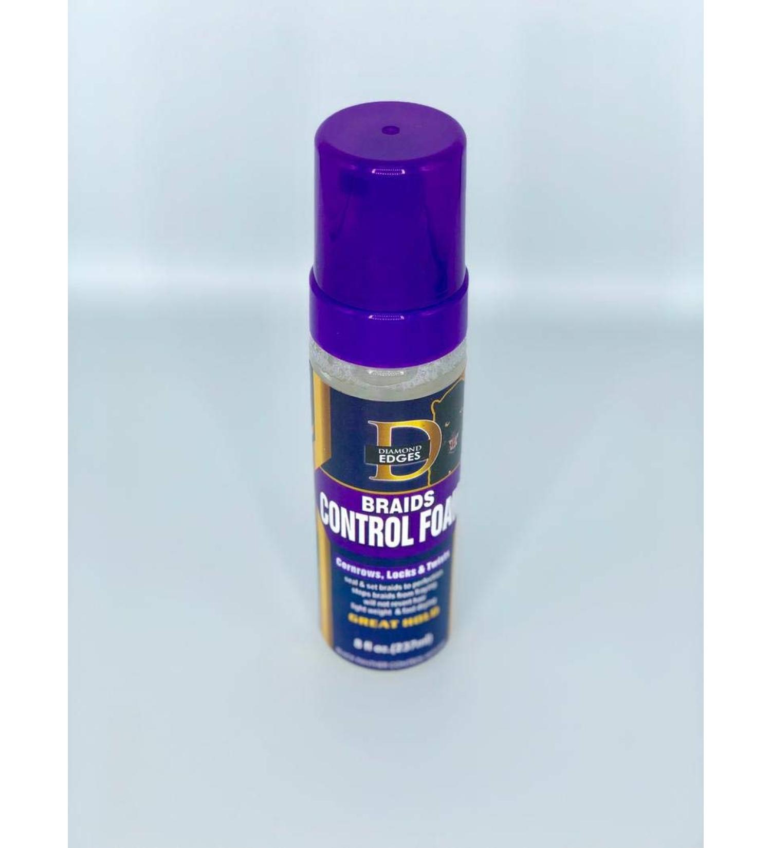 Diamond Edges Braids Control Foam