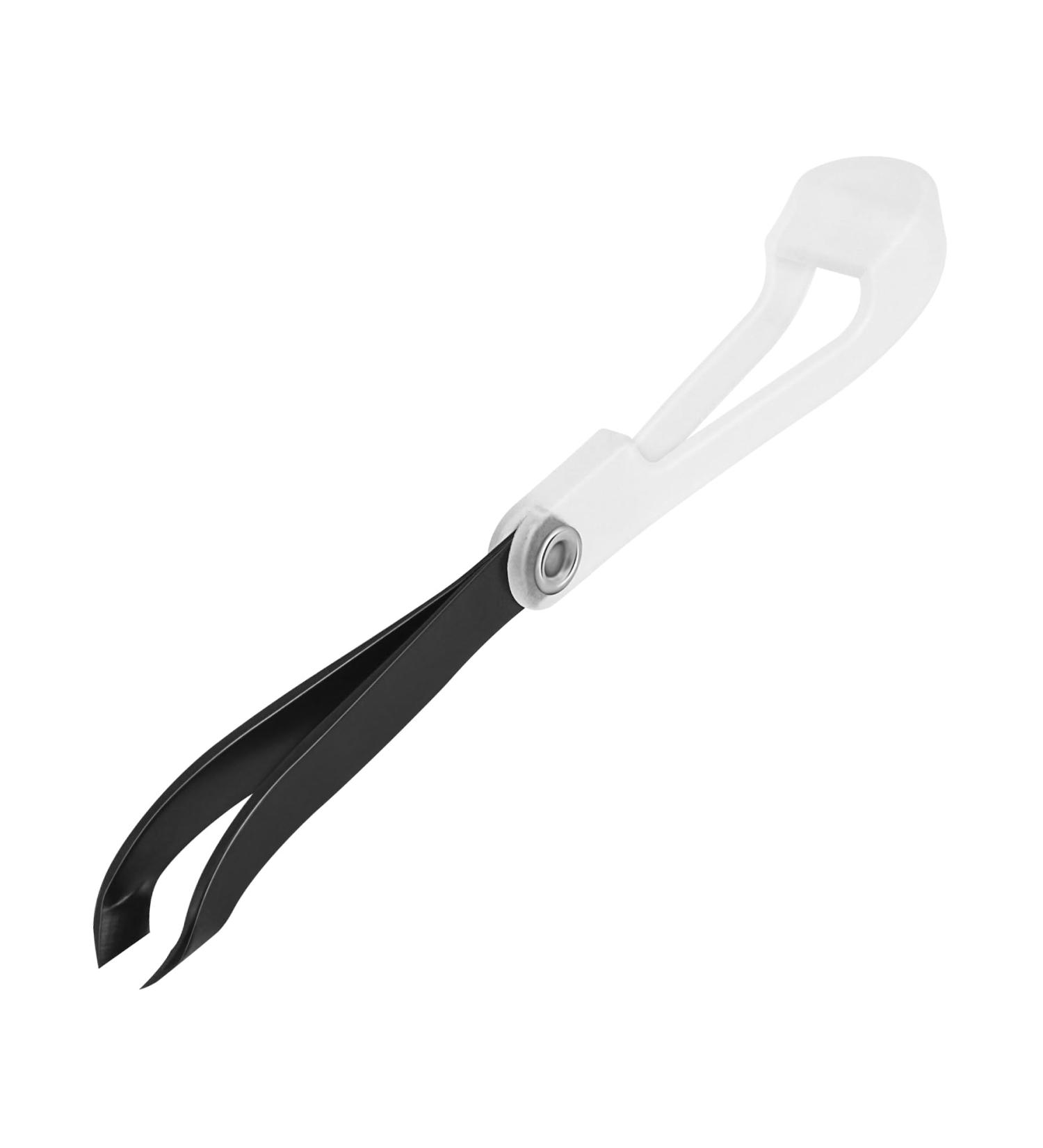 MOOSEC Mini Cuticle Nipper - Stainless Steel Manicure & Pedicure Tool for Hangnails (Black) - Best Cuticle Trimmer for Flawless Nails - Buy Online on GoSupps.com