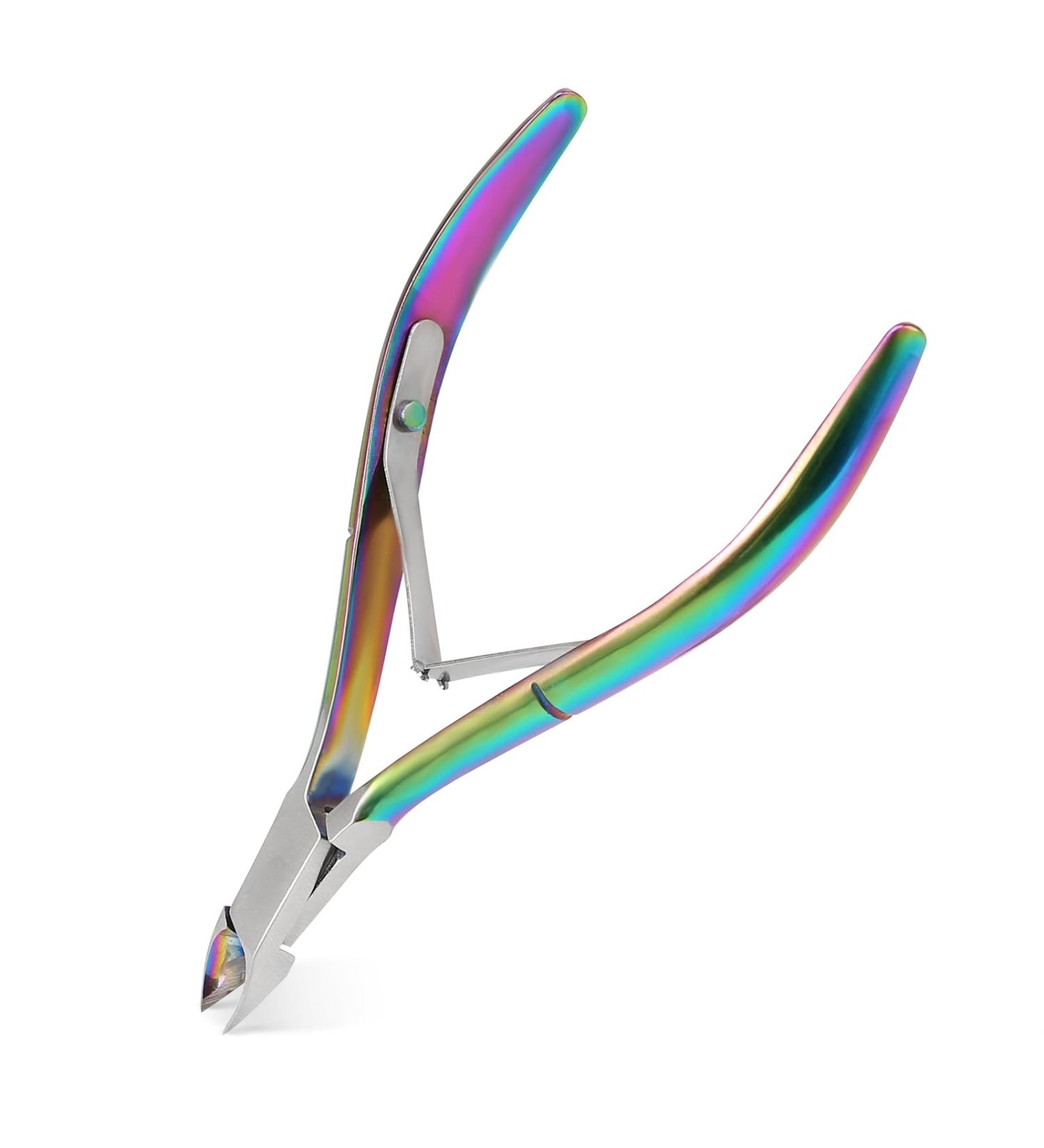 Cuticle Trimmer with Cuticle Pusher Cuticle Remover Cutter Nipper and Cuticle Nail Pusher Peeler Scraper Durable Dead Skin Clipper Manicure Pedicure Tools (Colorful) - Buy Online on GoSupps.com