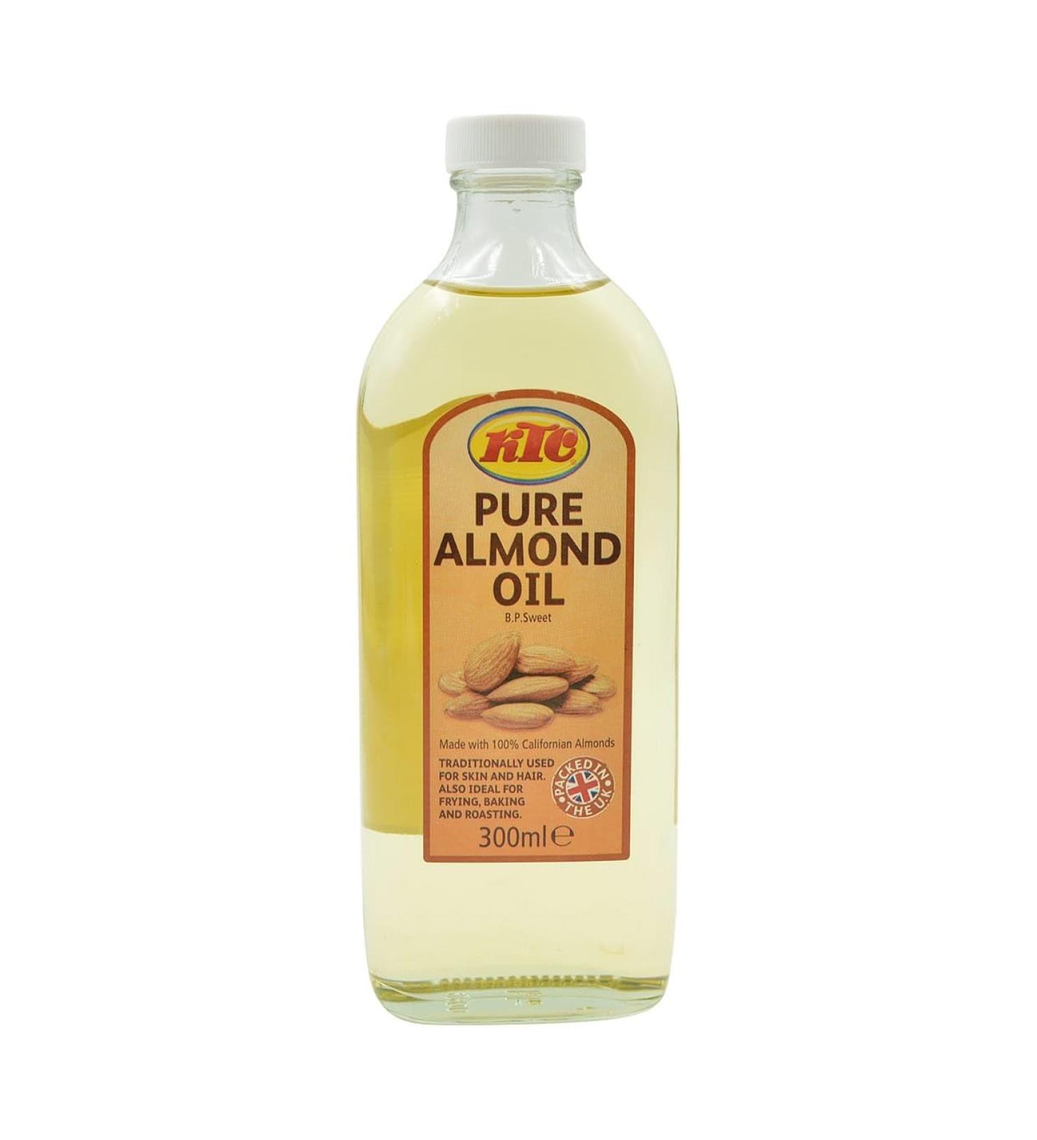 Buy 300ml KTC Pure Almond Oil | Edible & Body Care | International Shipping Available - Buy Online on GoSupps.com