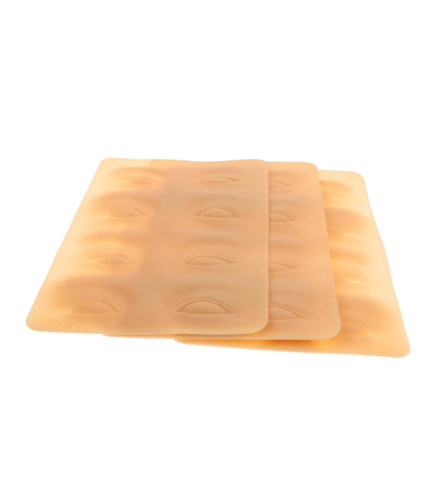 Didiseaon 3pcs Silicone Practice Skin Cosmetic 3d Three-dimensional - Buy Online on GoSupps.com