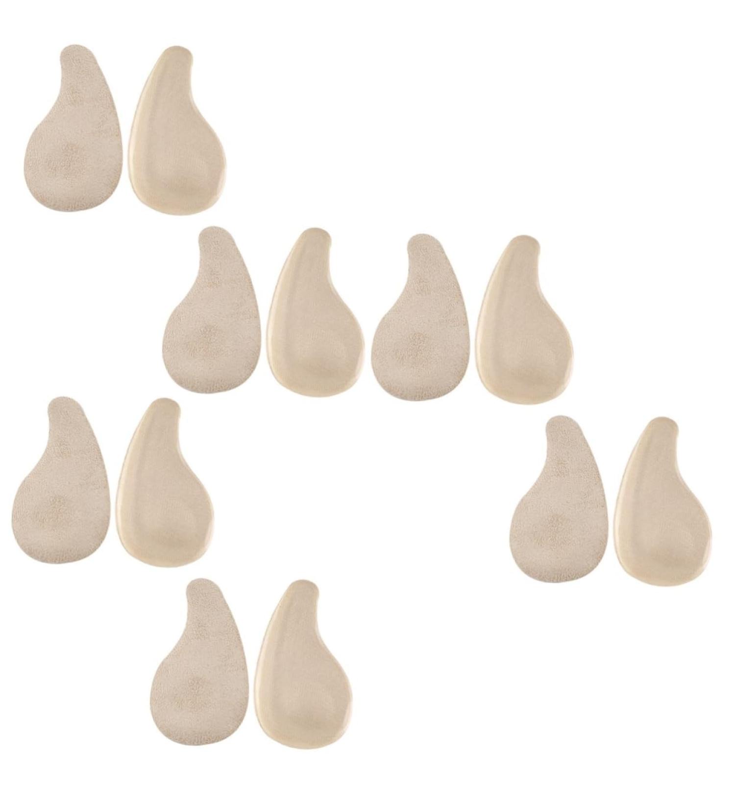 6 Pairs Chic Half Heel Insoles - Fashionable Shoe Pads for Comfort & Heel Correction - Buy Online on GoSupps.com