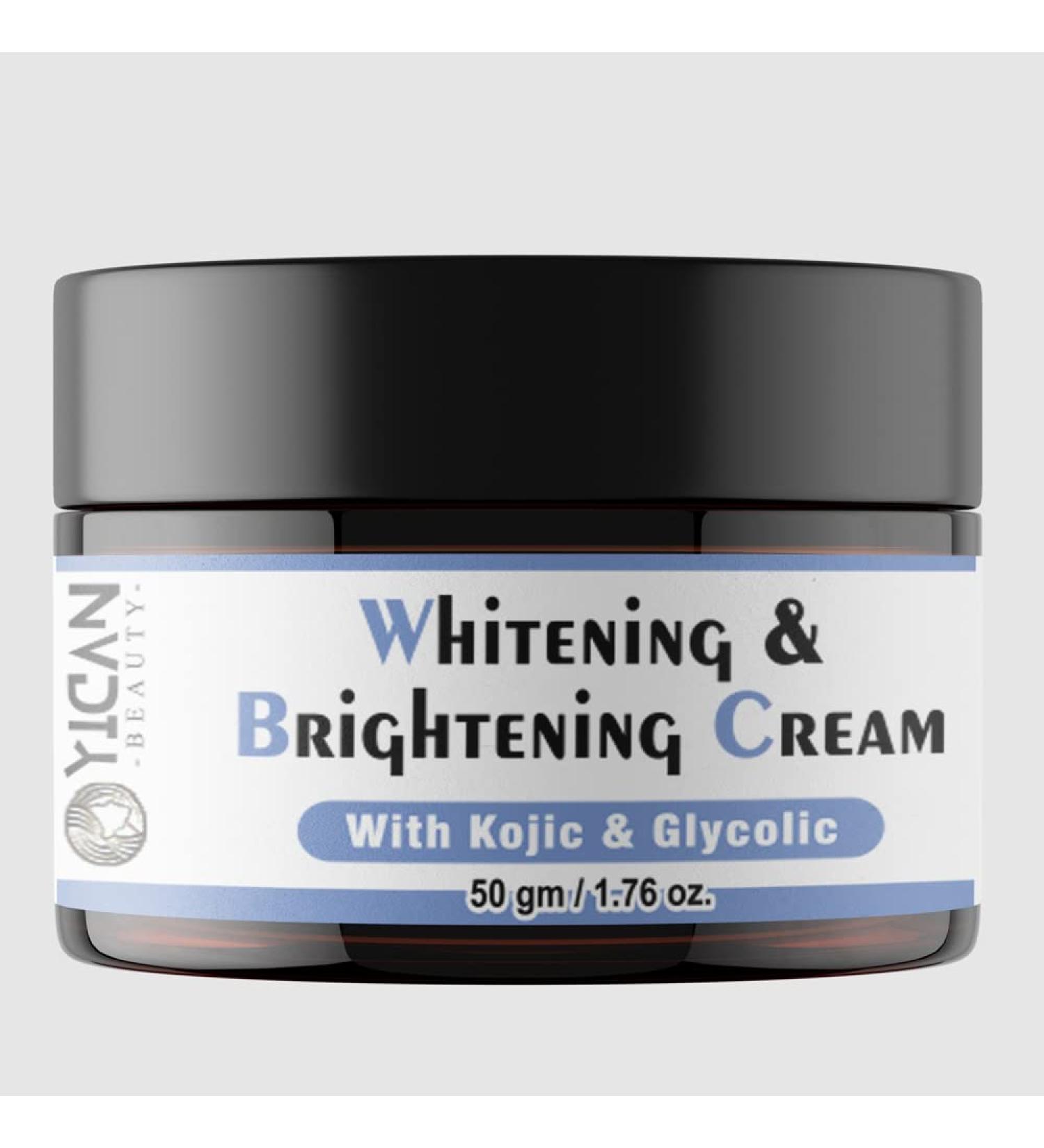 Skin Whitening & Brightening Cream | Dark Spot Corrector for Face Body & Intimate Areas | 50ml - Unisex Solution for Underarms Neck Thighs & More - Buy Online on GoSupps.com