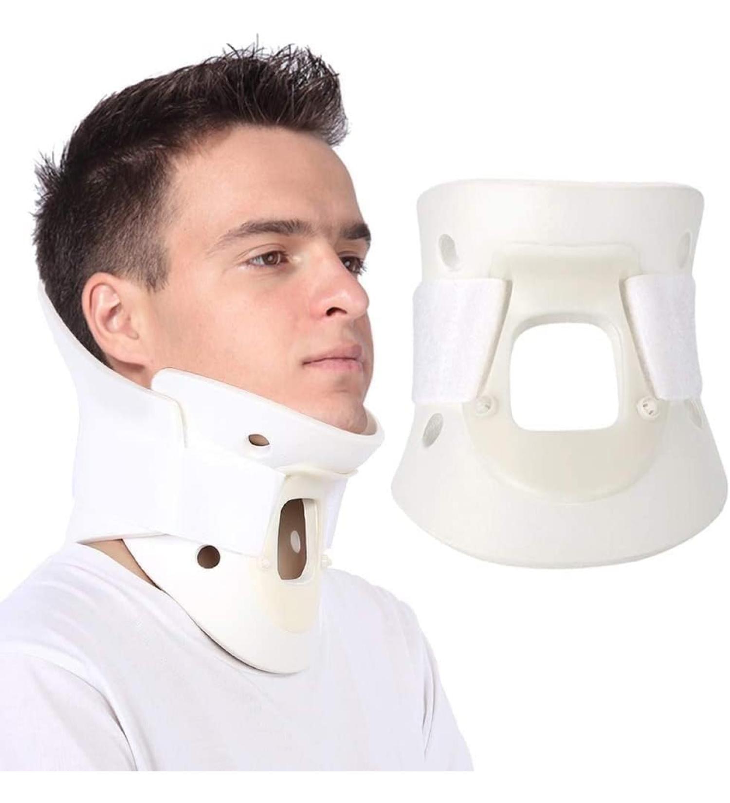 Jlasdr Neck Protection Collar & Bracket - Adjustable Cervical Support for Shoulder Pain Relief | Breathable & Soft Neck Amplifier - Buy Online on GoSupps.com