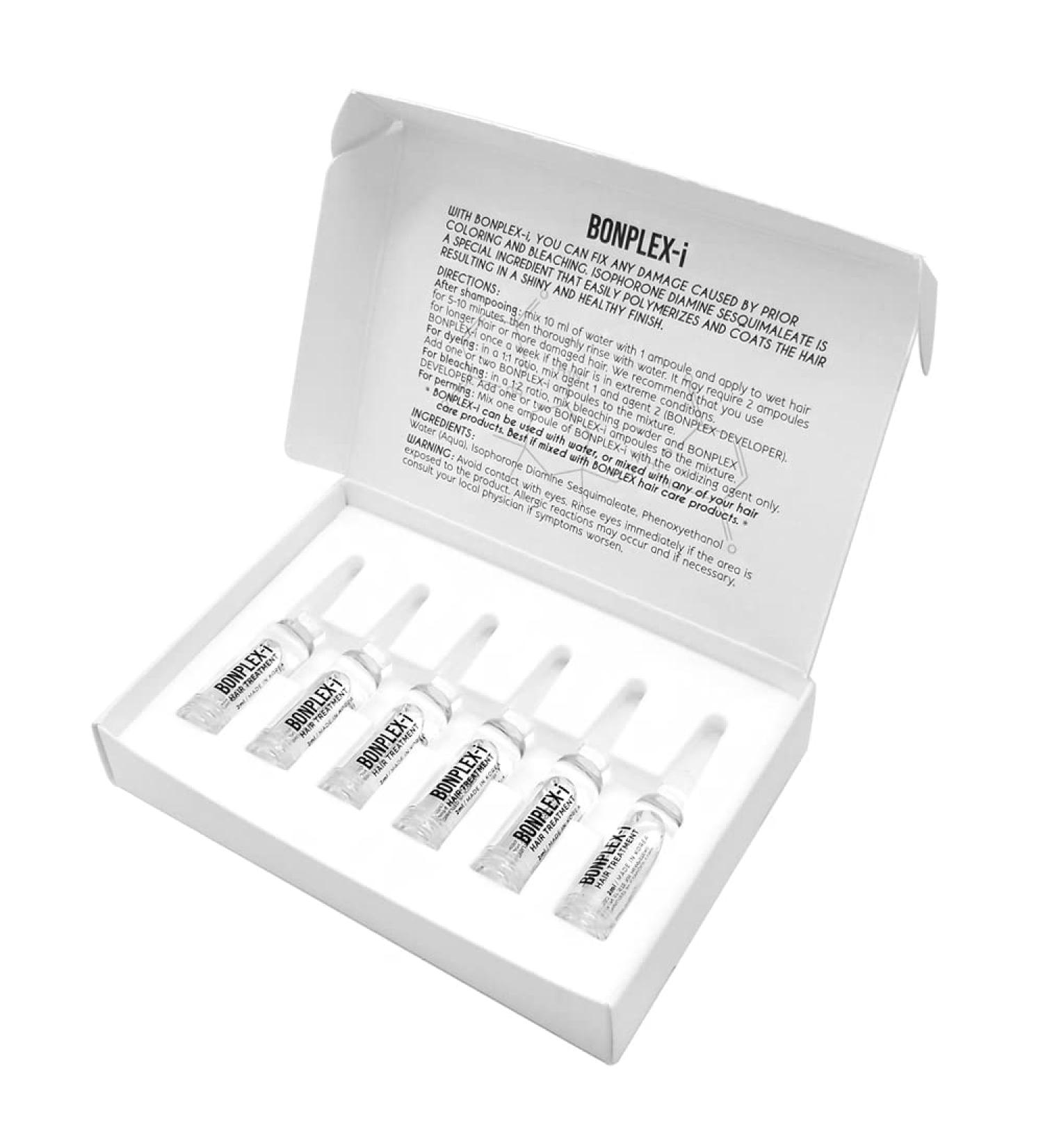 BONPLEX-i Ampoule Treatment for Damage and Dry Hair - 6 pcs - Buy Online on GoSupps.com